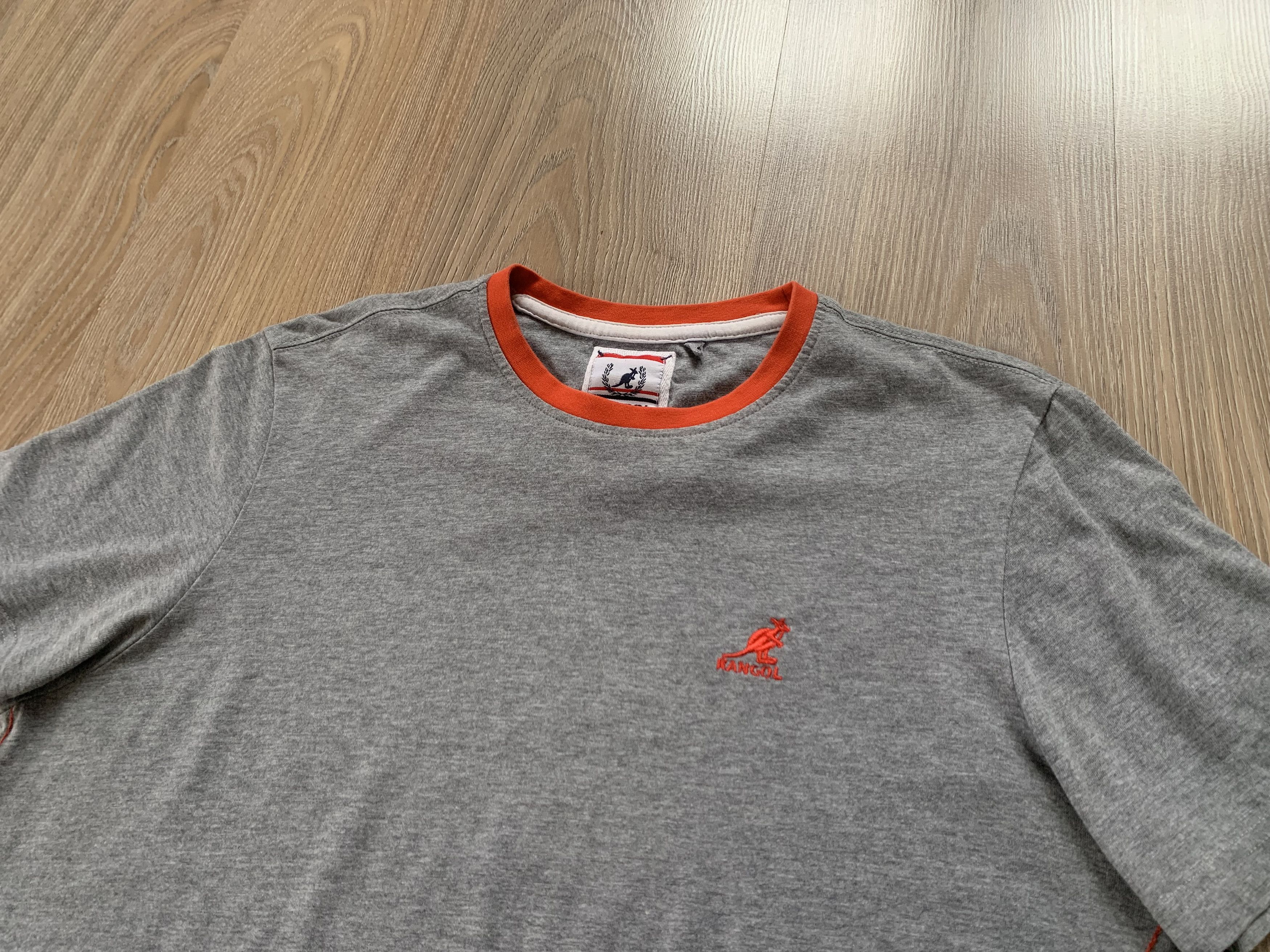 Kangol Kangol Grey Ringer T-Shirt Size US M / EU 48-50 / 2 - 4 Thumbnail