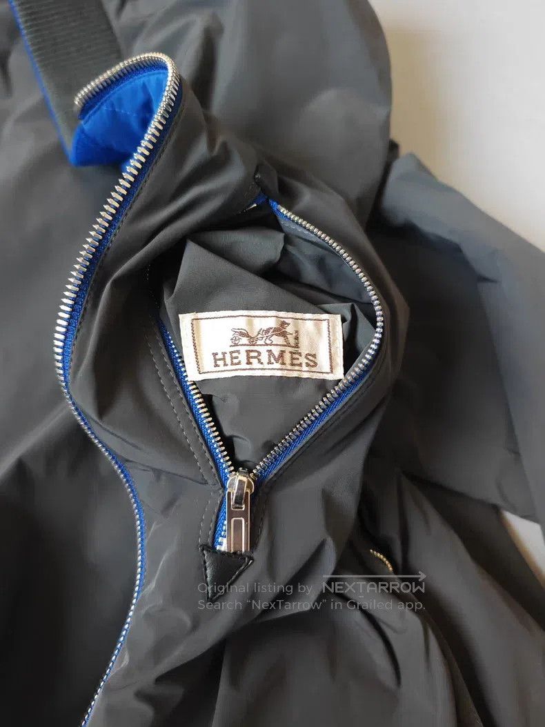 Other Hermes Two-Sided Winter Jacket with Grey and Blue, Quilted Size US S / EU 44-46 / 1 - 4 Thumbnail