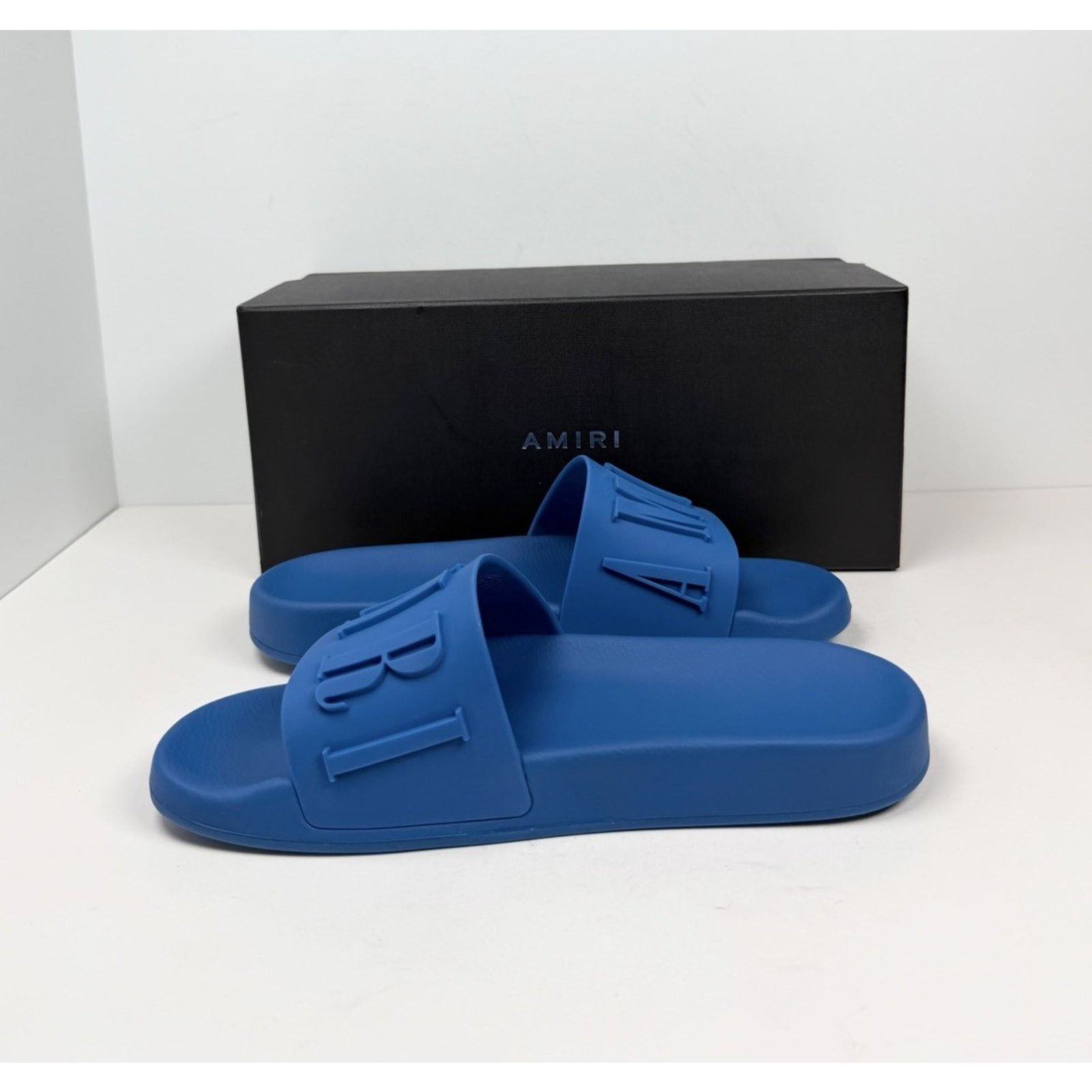 Amiri Size 41EU/8US- Amiri Logo Pool Slides NEW Size US 8 / EU 41 - 5 Thumbnail