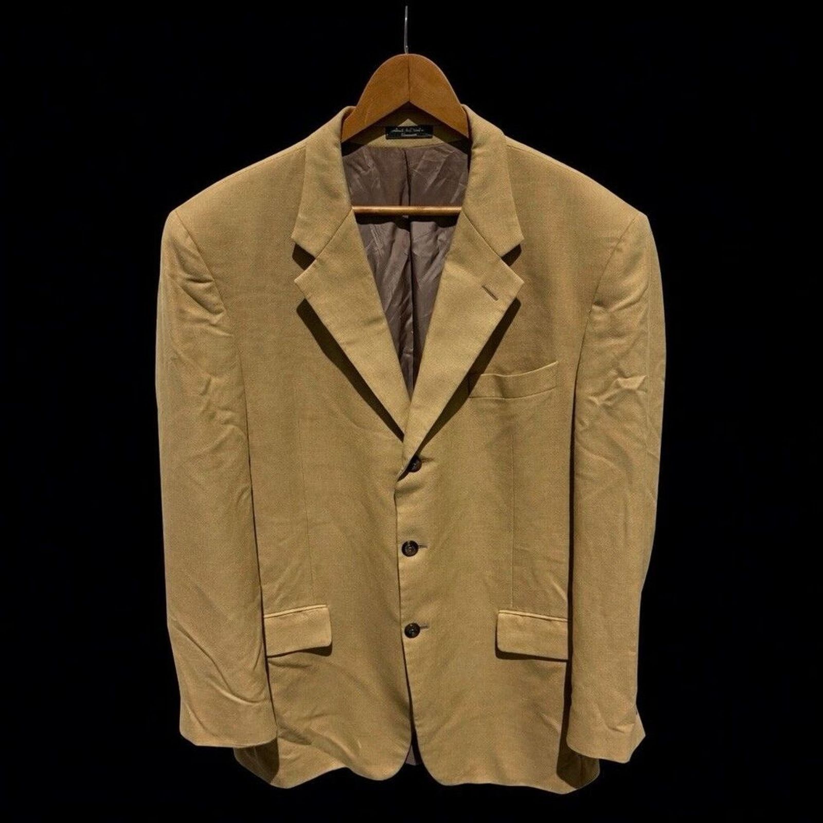 Loro Piana Arnold Brant 46R Loro Piana Cashmere Camel Sport Coat Blazer Size 46R - 1 Thumbnail