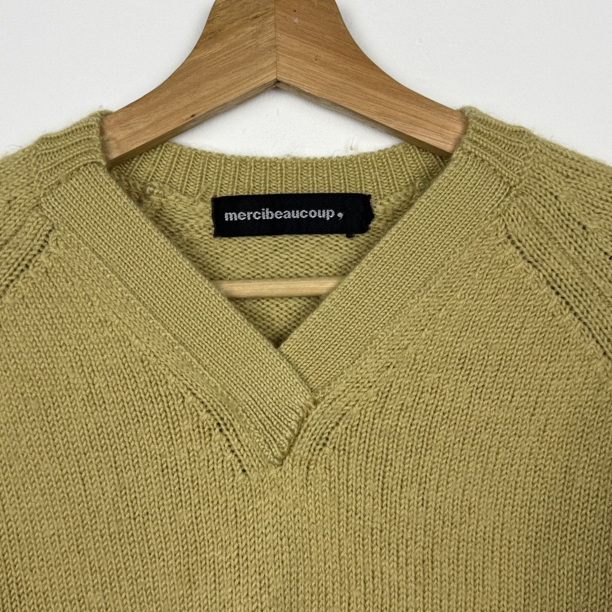 Issey Miyake Mercibeaucoup Wool Knit Sweater Size S / US 4 / IT 40 - 3 Thumbnail
