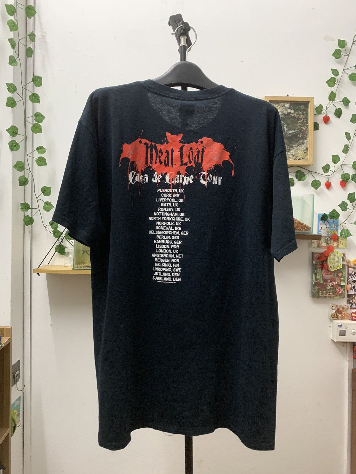 Band Tees VINTAGE 00s MEAT LOAF Size US L / EU 52-54 / 3 - 2 Thumbnail