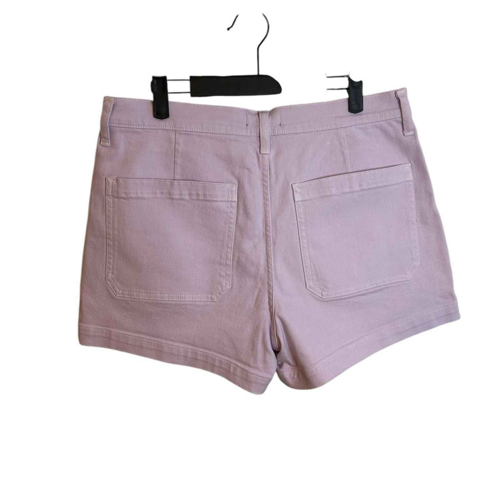 J.Crew Nwt J.Crew Lilac High-Rise Denim Shorts With Patch Pockets Size 30" / US 8 / IT 44 - 2 Thumbnail