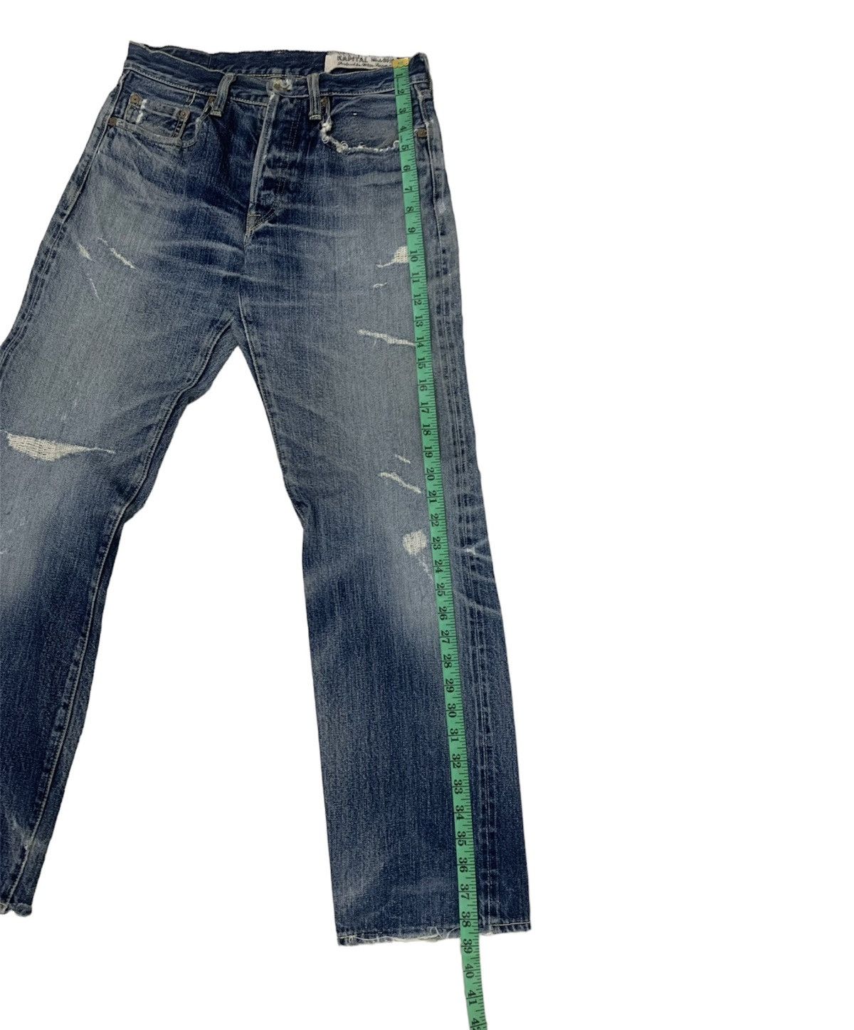Kapital Kapital distressed selveged denim Size US 28 / EU 44 - 9 Thumbnail