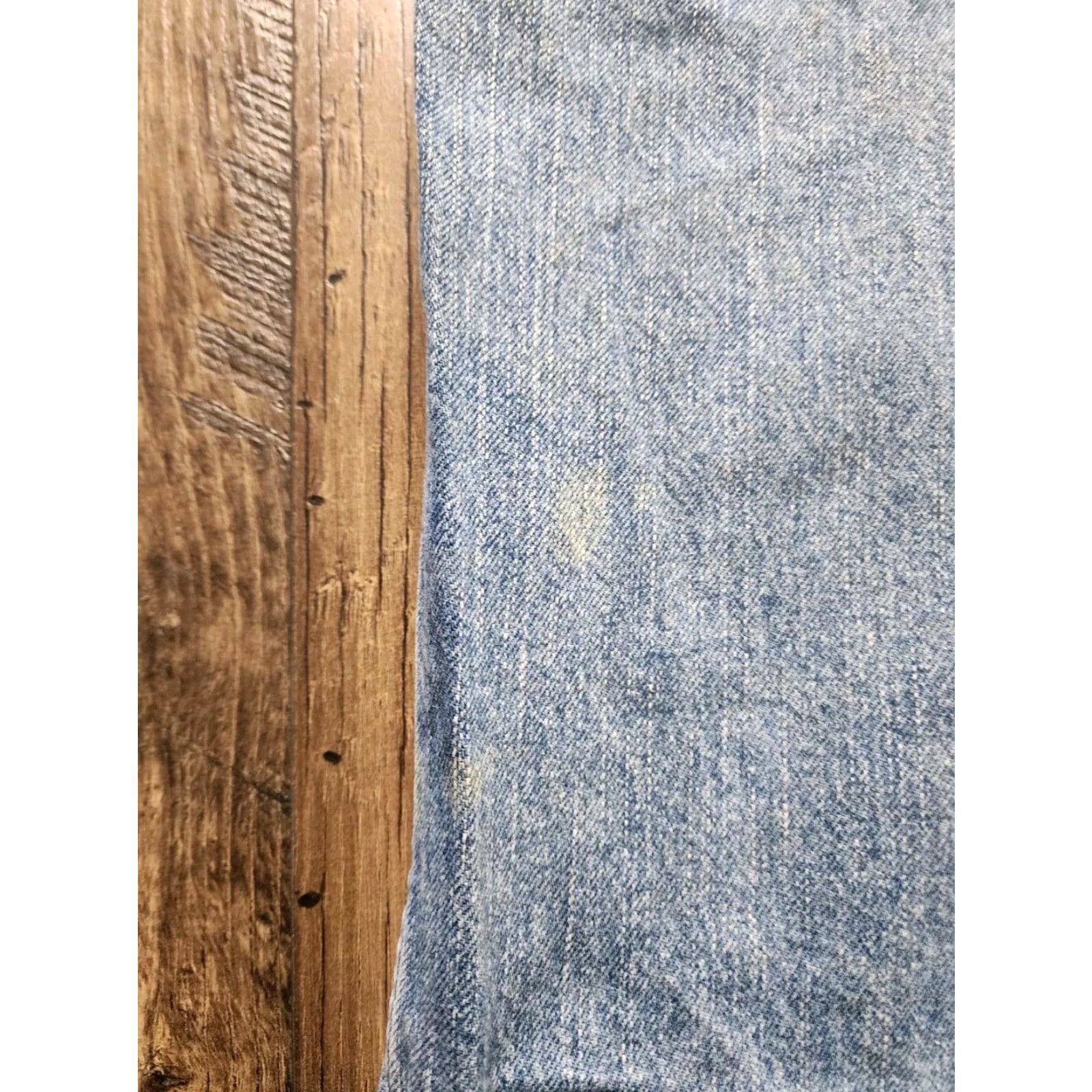 Vintage VINTAGE Bullhead Mens Blue Distressed Bootcut Jeans 34x34 Relaxed Fit Grunge Style Size US 34 / EU 50 - 5 Thumbnail