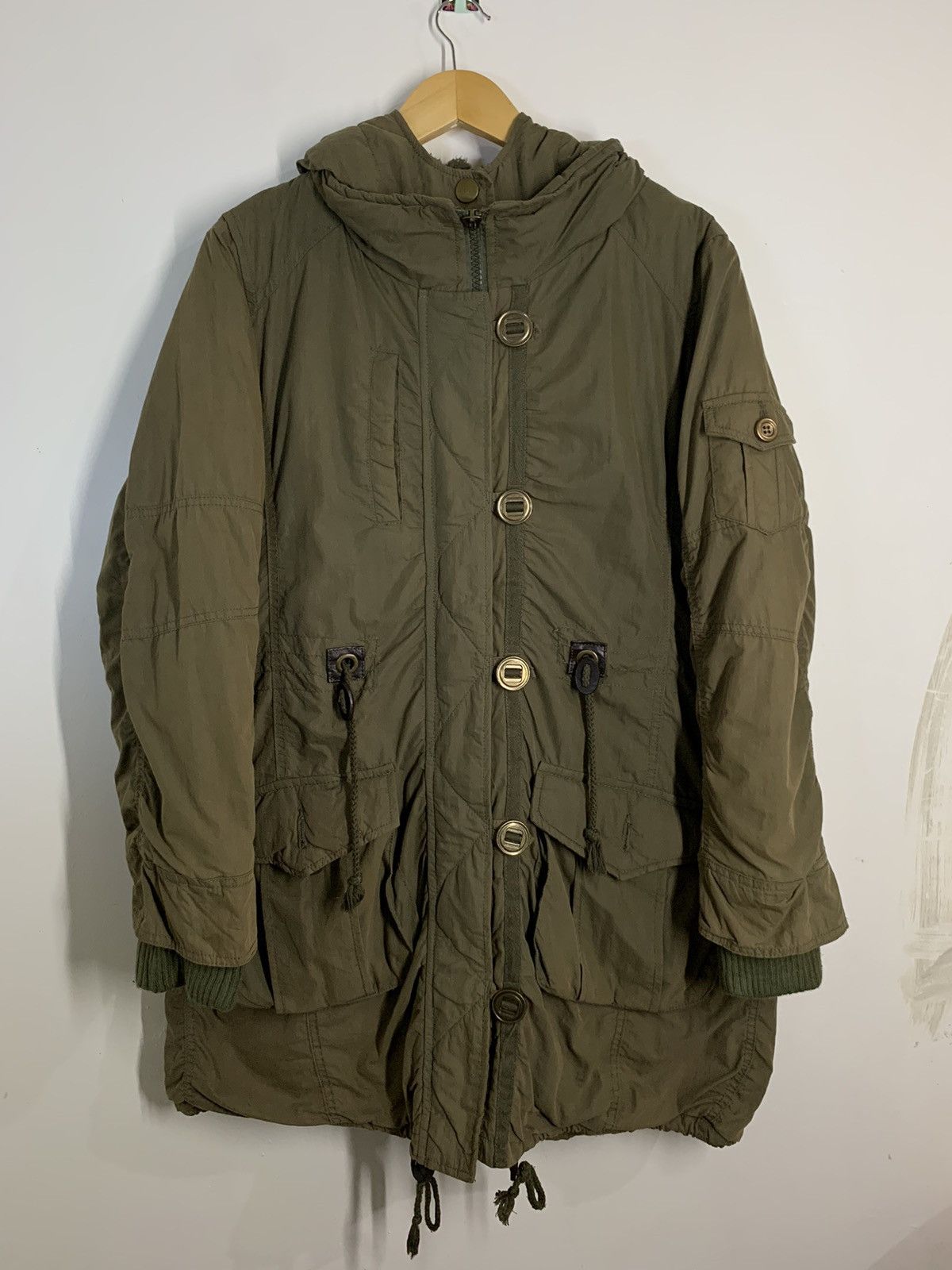 Designer × Japanese Brand × Vintage Vintage Rush Hour Hoodie Parka Jacket Size US XL / EU 56 / 4 - 1 Thumbnail