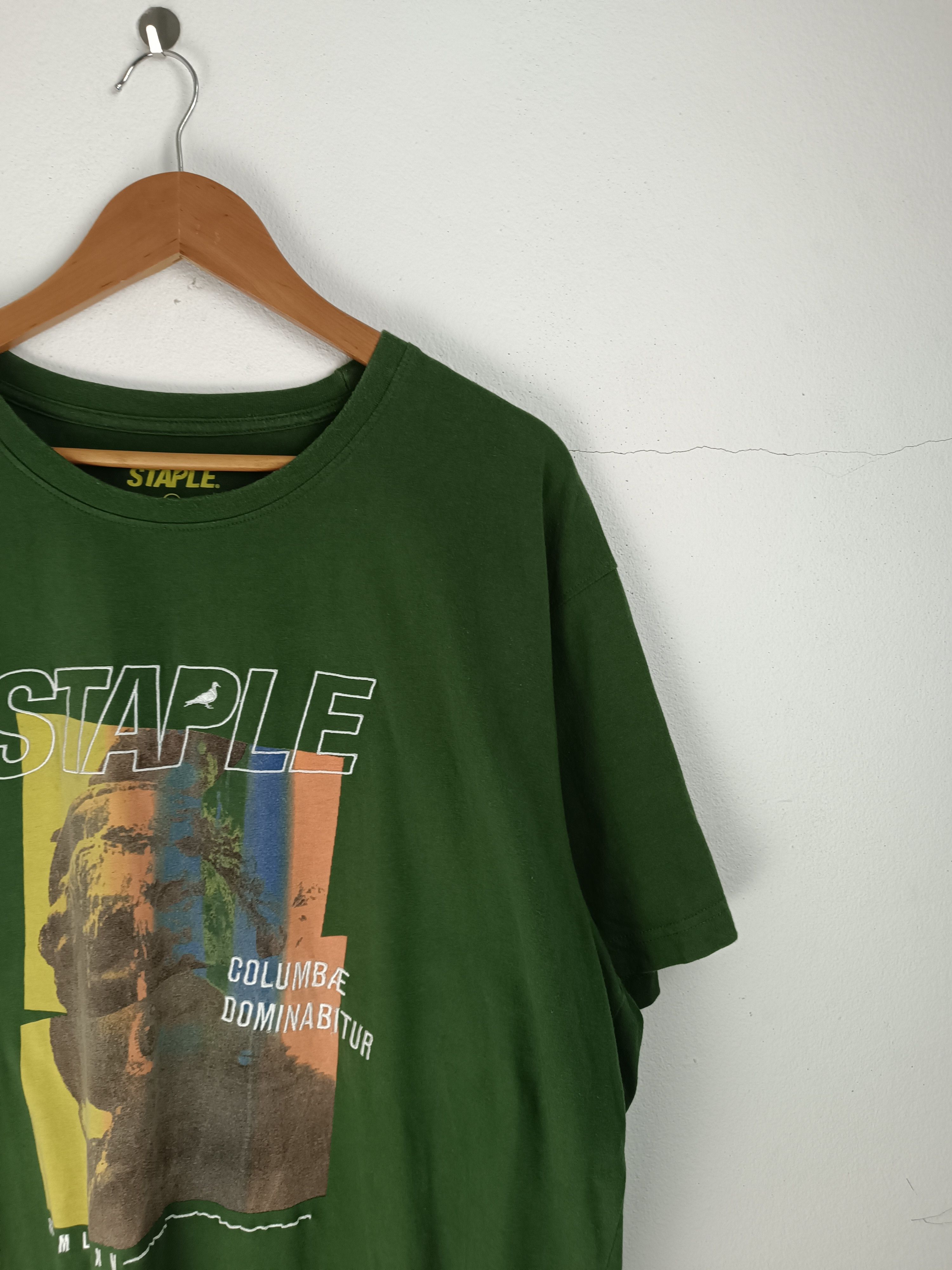 Staple VINTAGE STAPLE PIGEON COLUMBAE DOMINABITUR TEE Size US XXL / EU 58 / 5 - 7 Thumbnail