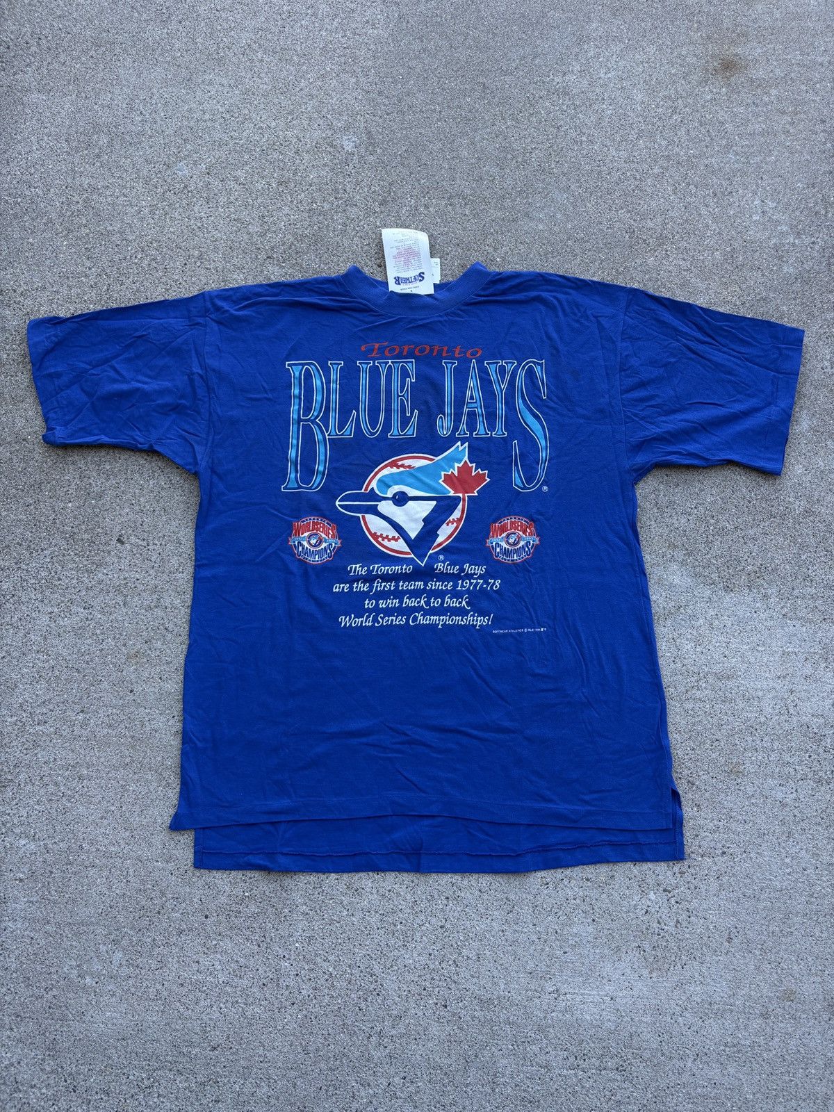 MLB 1994 Software Toronto Blue Jays World Series Champions Sz XL Size US XL / EU 56 / 4 - 1 Thumbnail