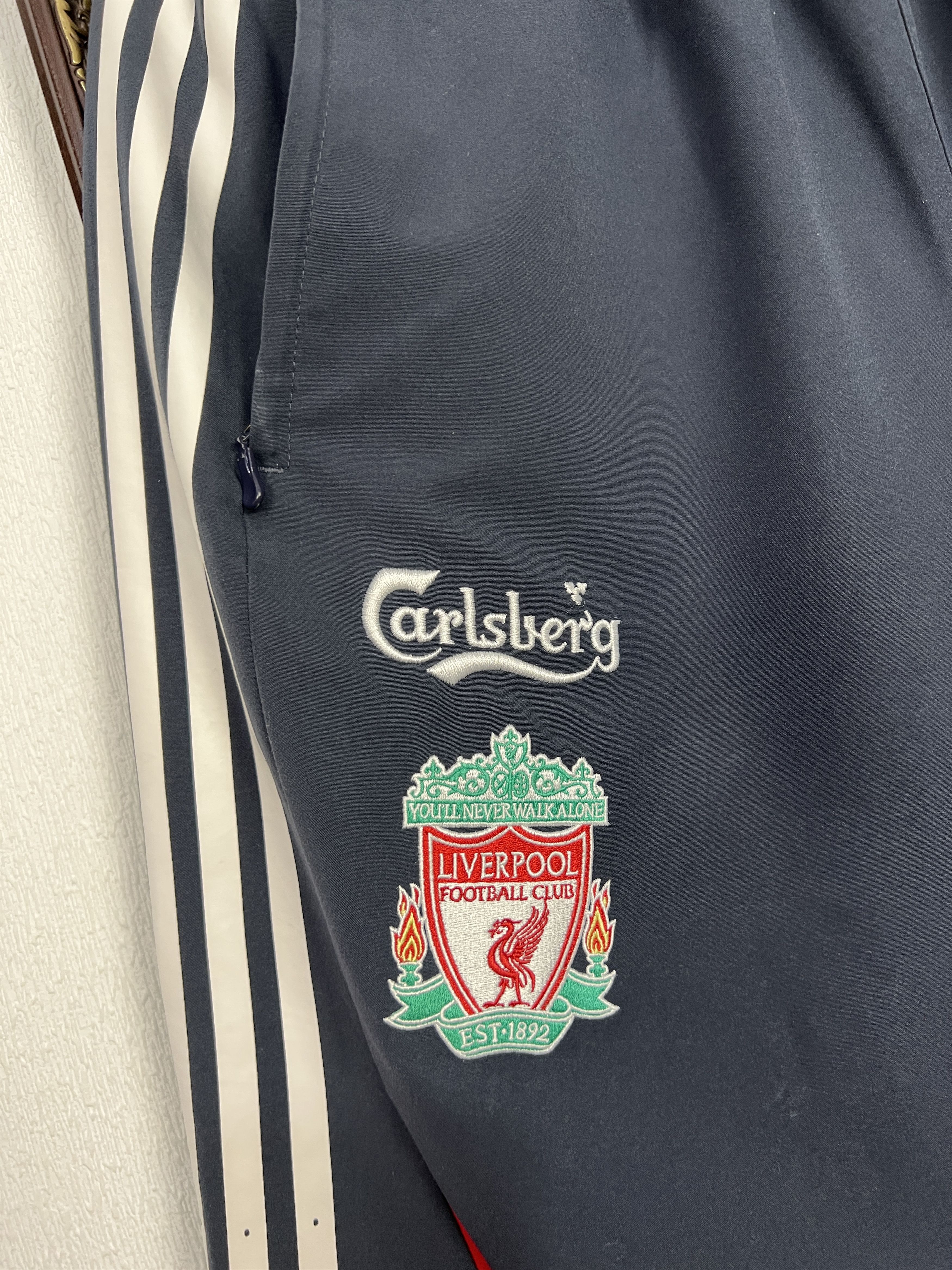 Adidas Vintage Adidas Liverpool Football Pants Soccer Sweatpants XL Size US 36 / EU 52 - 4 Thumbnail