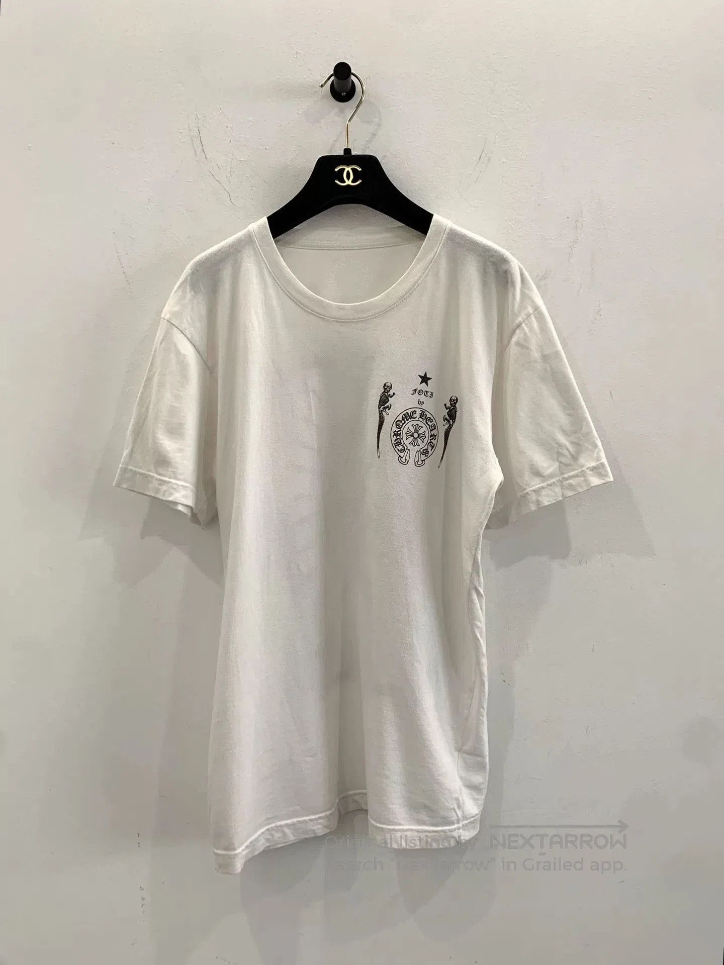 Chrome Hearts chrome hearts white foti skull short sleeve tee. Size US M / EU 48-50 / 2 - 1 Thumbnail