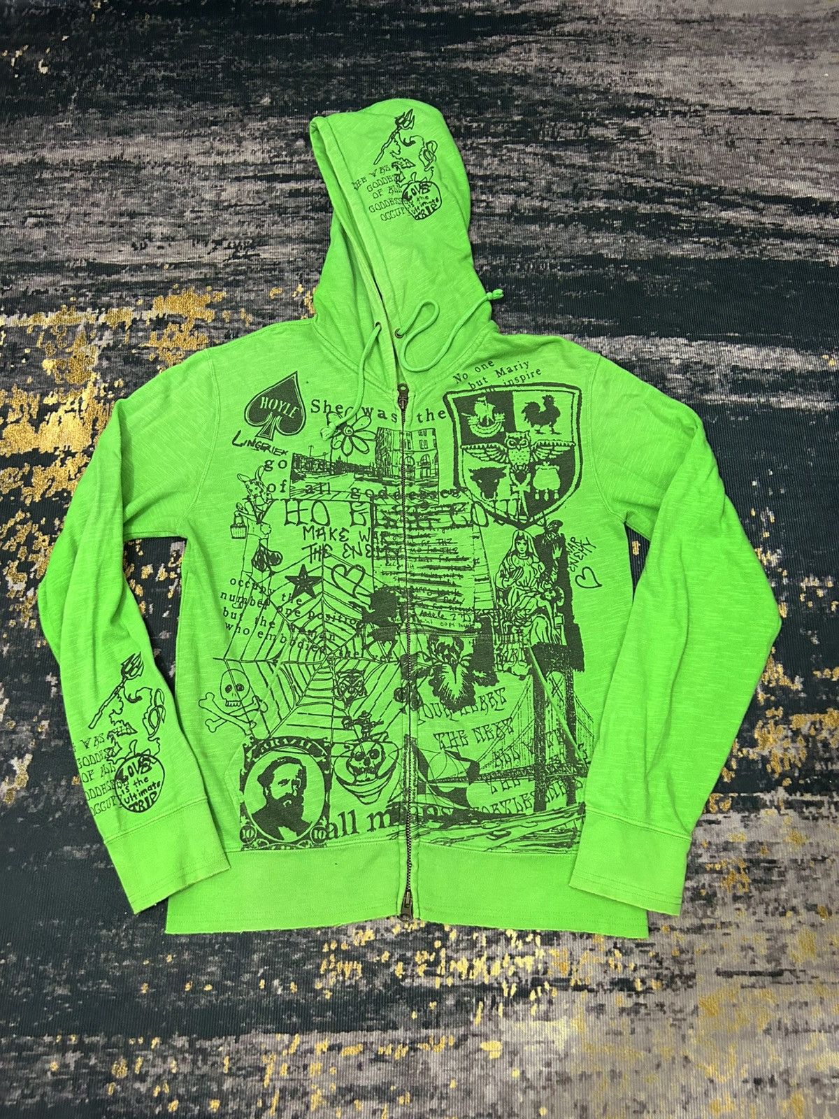 Beams Plus Beams AOP Porm Zip Hoodie Size US S / EU 44-46 / 1 - 2 Thumbnail
