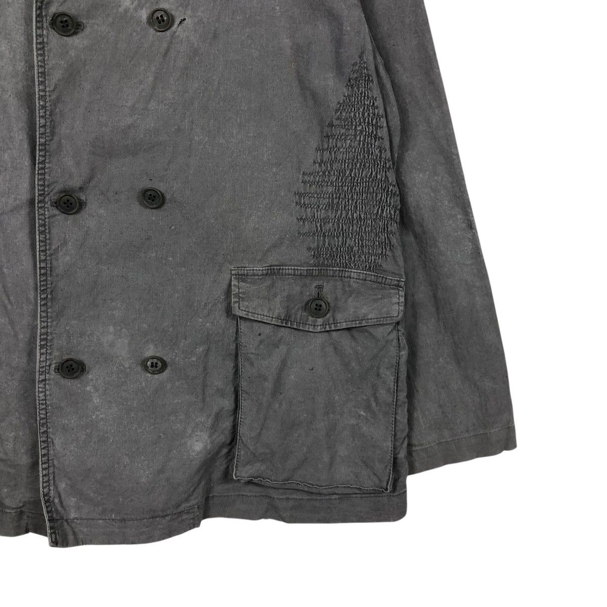 Issey Miyake 🔥VINTAGE DISTRESSED BUTTON JACKET PLANTATION ISSEY MIYAKE Size US M / EU 48-50 / 2 - 6 Thumbnail
