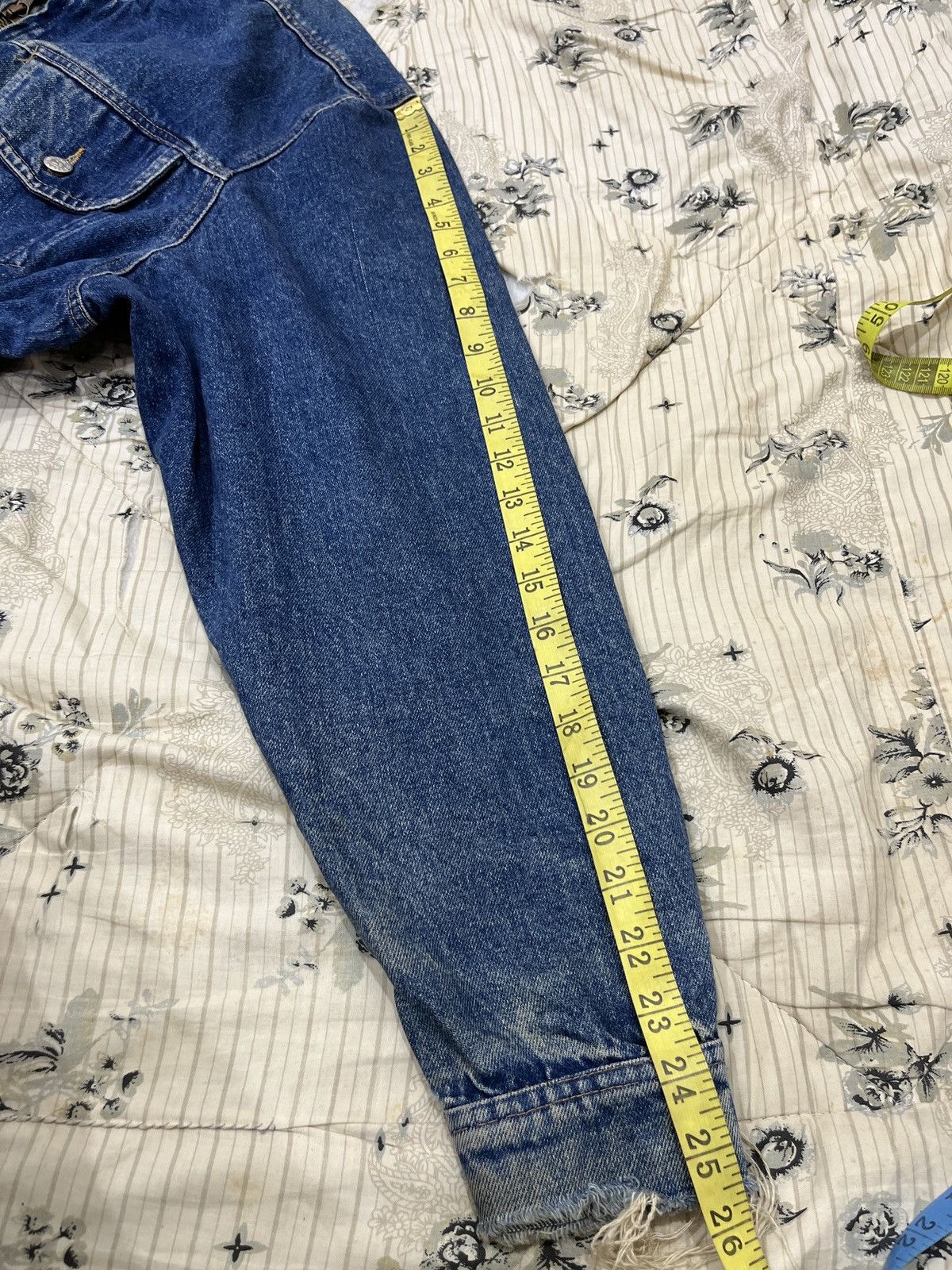 Vintage (Zzzz)🔥🔥RARE VTG 5 CLASSE QUINTA DENIM JACKET Size US L / EU 52-54 / 3 - 23 Thumbnail