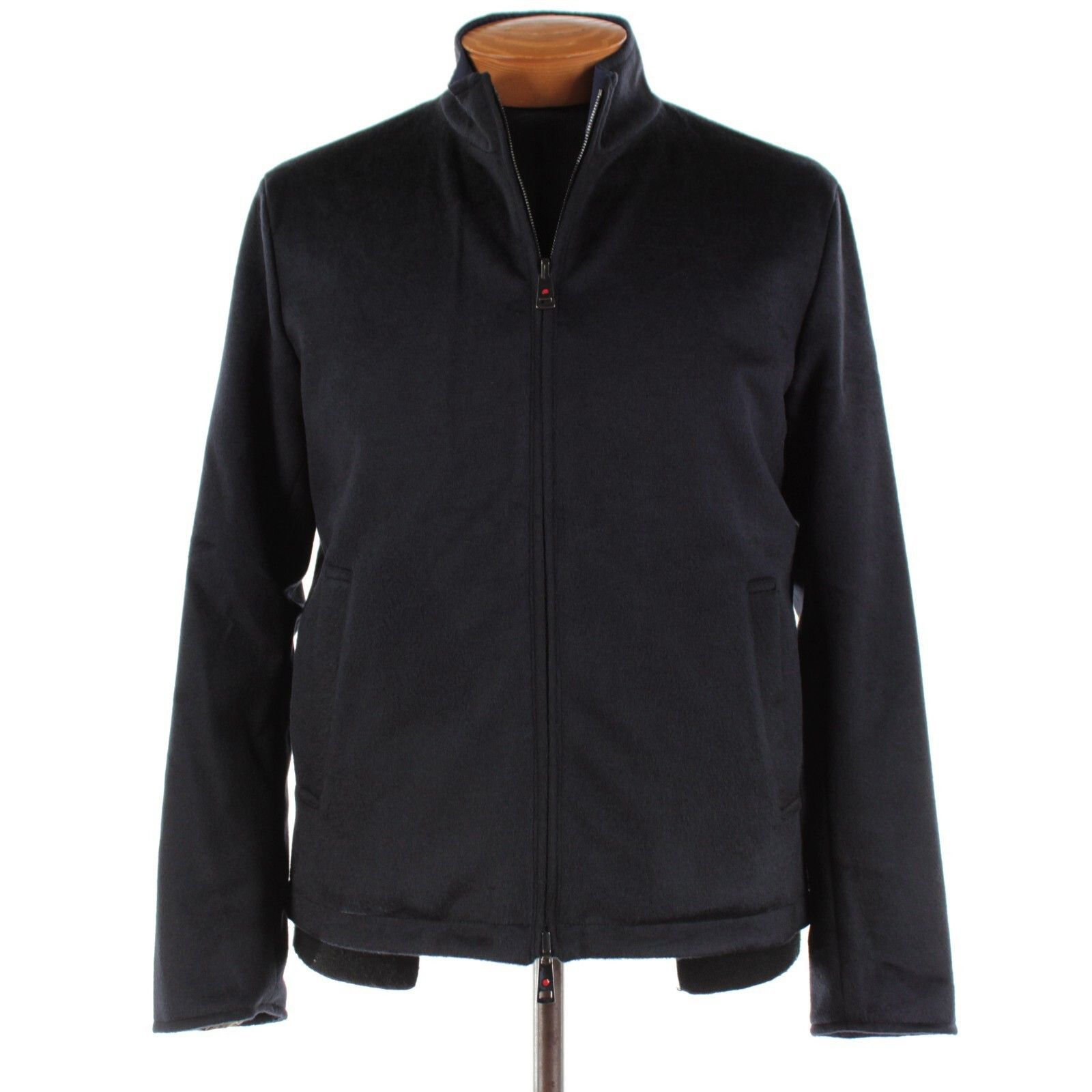 Kiton Kiton Jacket Size M US In Blue Polyester Blend Size US M / EU 48-50 / 2 - 1 Thumbnail