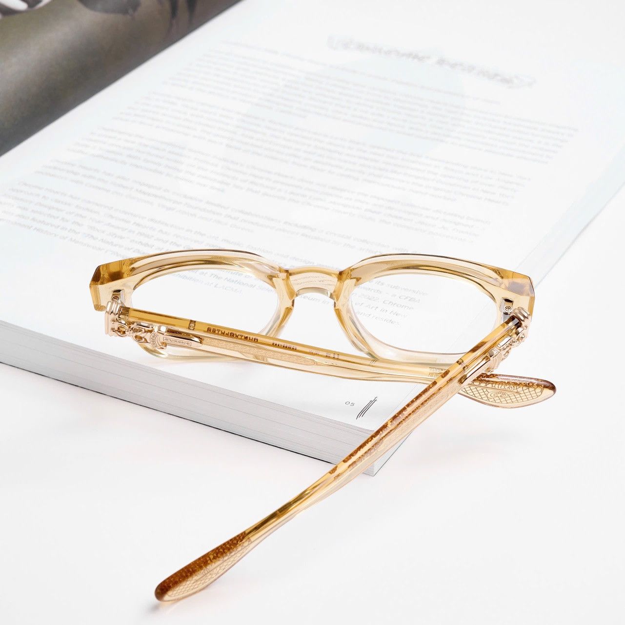 Chrome Hearts CHROME HEARTS CUNTVOLUTED MELLOW GLASSES Size ONE SIZE - 7 Thumbnail