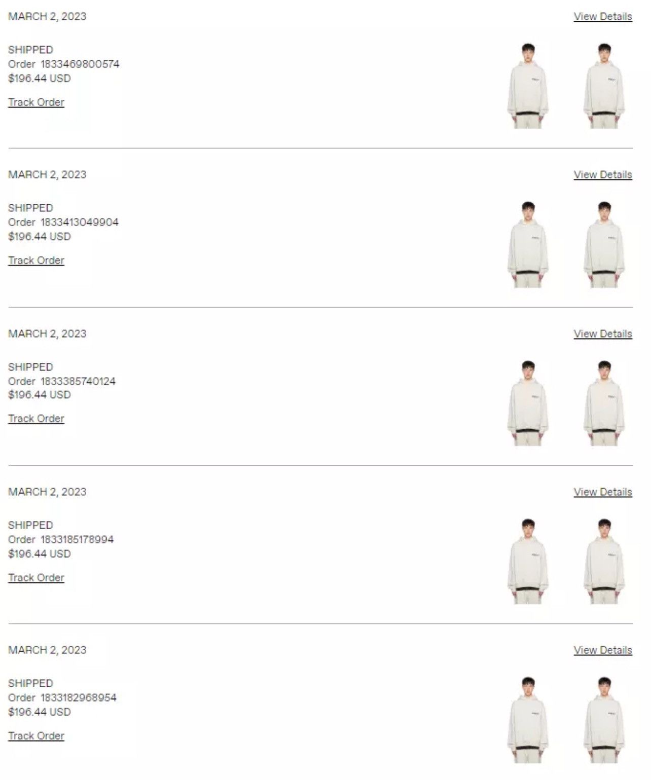 FOG × Fear of God × Pacsun FOG - Essentials Fear Of God Hoodie Sz Small Light Oatmeal Size US S / EU 44-46 / 1 - 5 Thumbnail