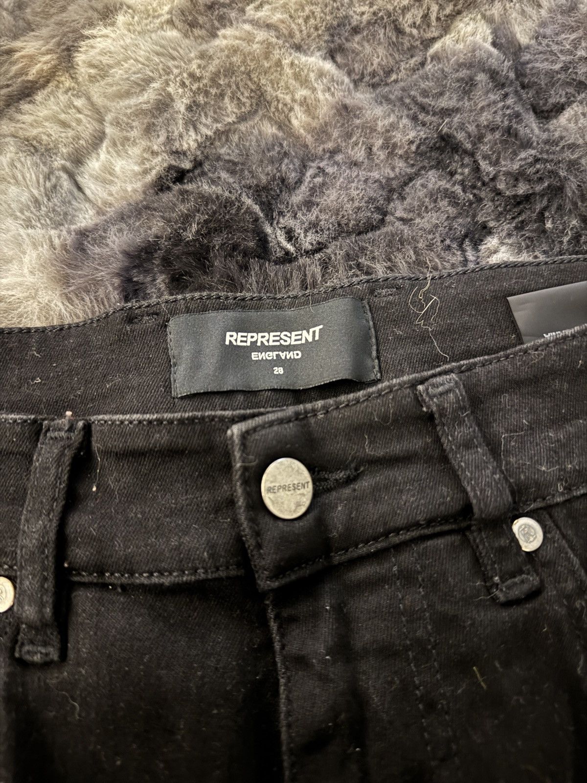 Represent Clo. denim black represent pants Size US 28 / EU 44 - 3 Thumbnail