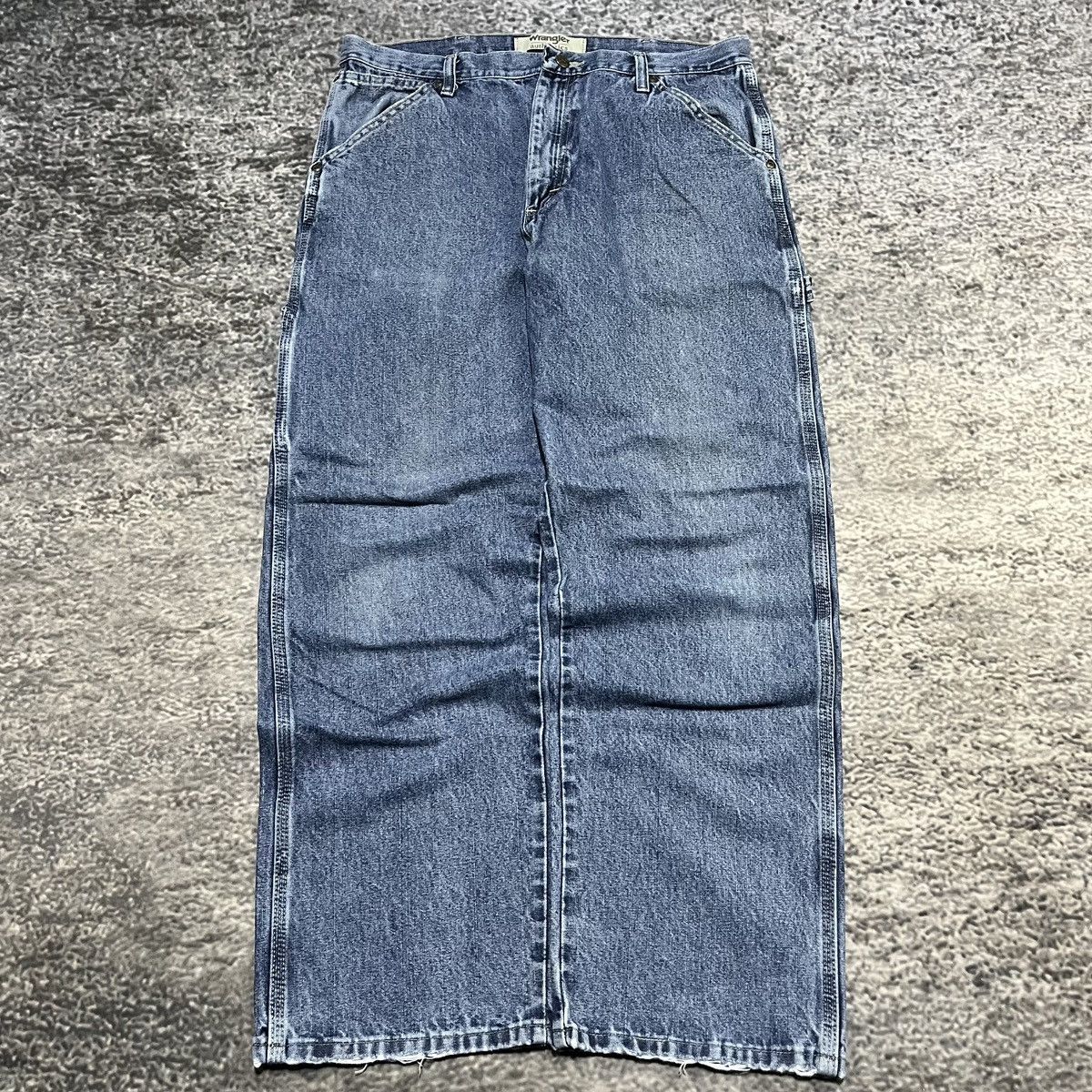 Wrangler Vintage Wrangler Carpenter Jeans Workwear Skater 2000s Y2K Size US 35 - 2 Thumbnail