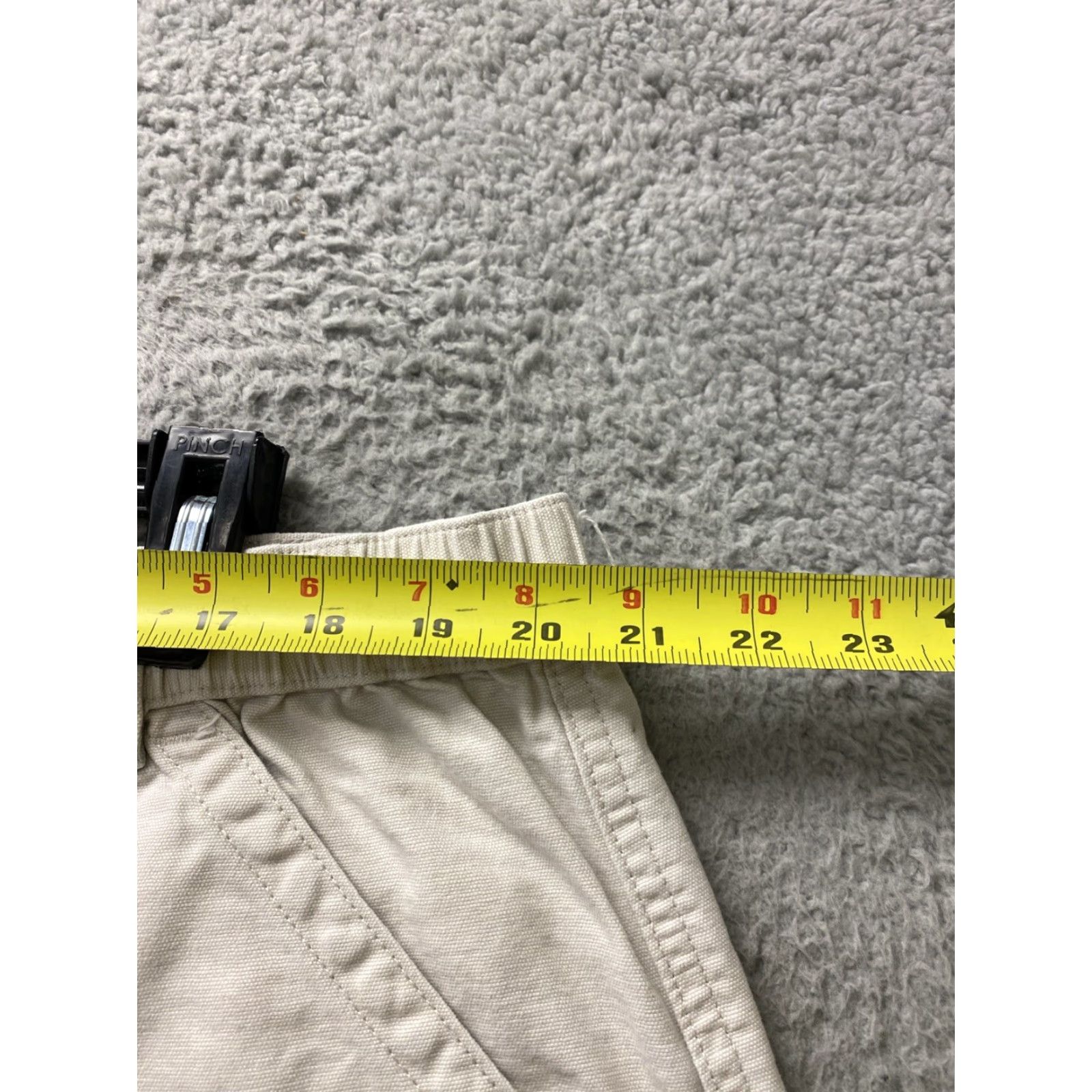 Savane VINTAGE Savane Men's Cargo Hiking Shorts 42x10 Beige Cotton Casual Outdoor Summer Size US 42 / EU 58 - 4 Thumbnail