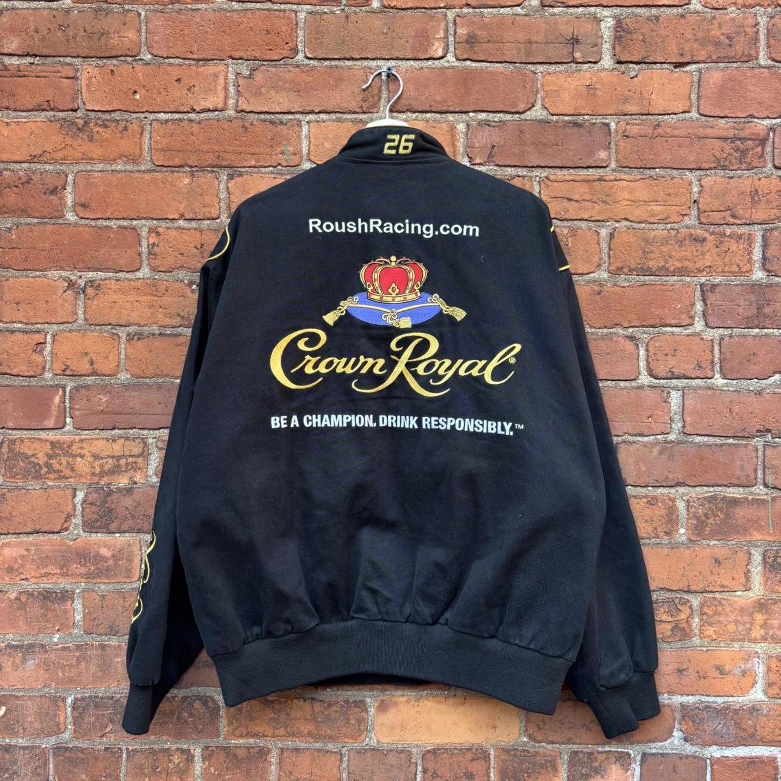 JH Design vintage JH design crown royal nascar jacket 90s L Size US L / EU 52-54 / 3 - 5 Thumbnail