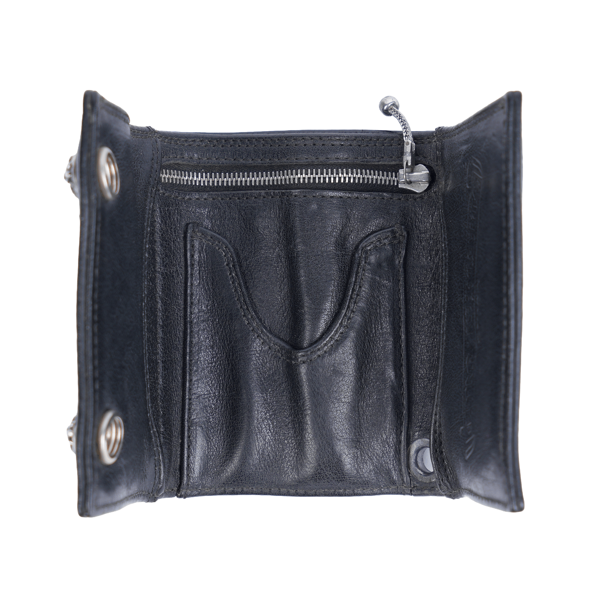Chrome Hearts CHROME HEARTS BLACK CROSS PATCH SNAP WALLET Size ONE SIZE - 5 Thumbnail