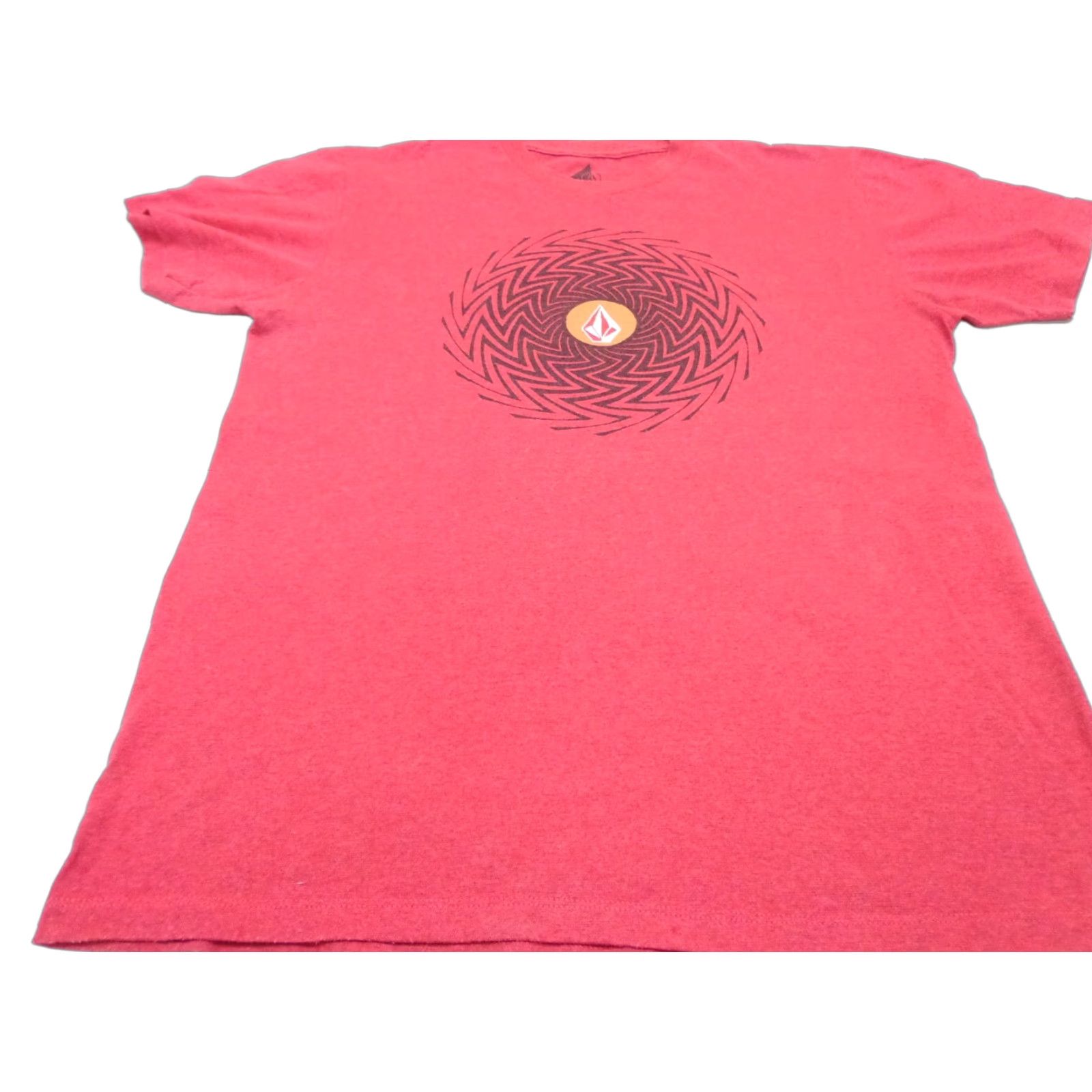 Volcom Volcom Graphic Logo Red T Shirt L Mens Cotton Blend Short Sleeve Size Large Regular Flaw Red Capable of Return Size US L / EU 52-54 / 3 - 1 Thumbnail