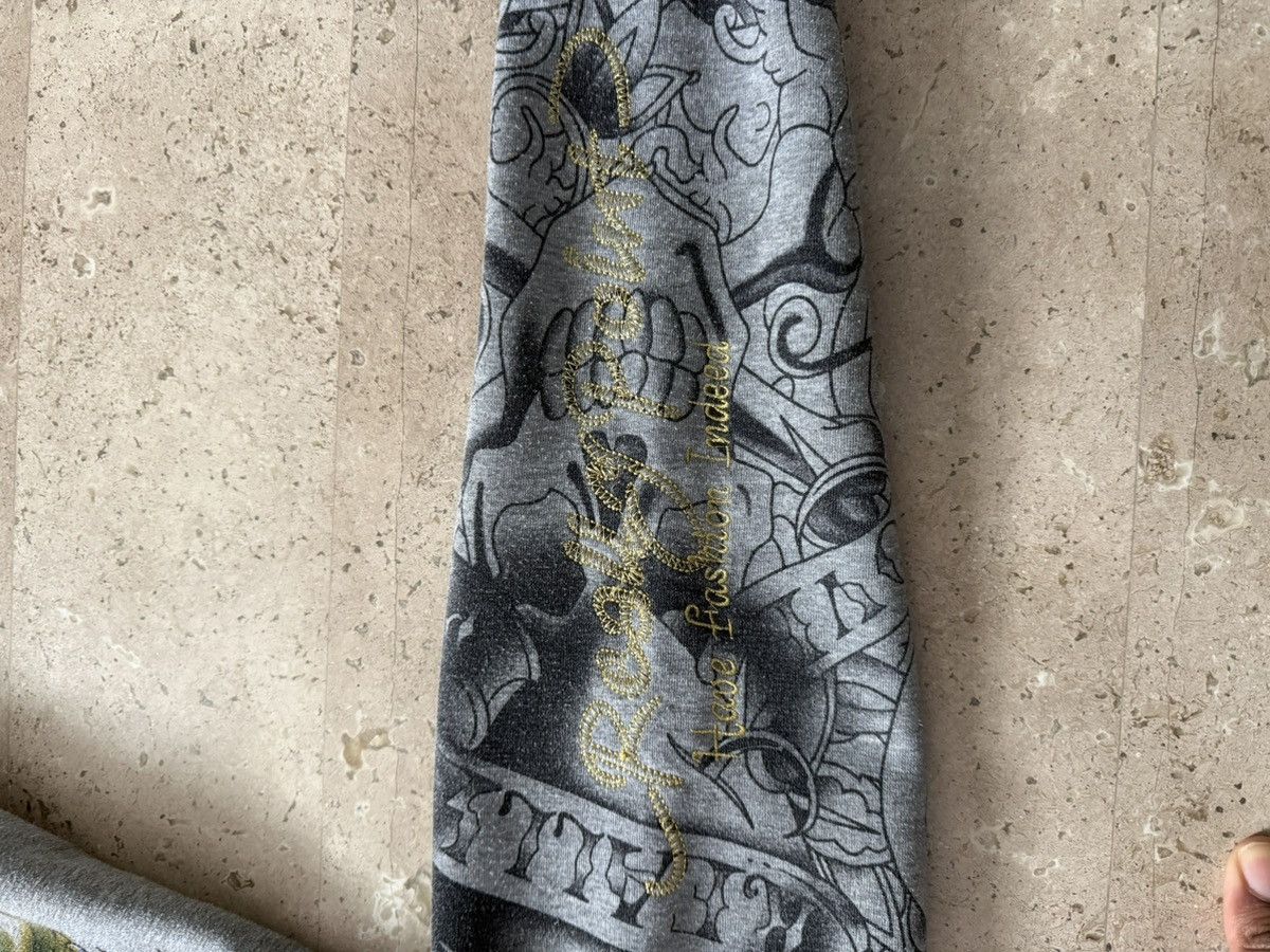 Christian Audigier Vintage Really Point All Over Print Tattoo Hoodie Size US M / EU 48-50 / 2 - 6 Thumbnail