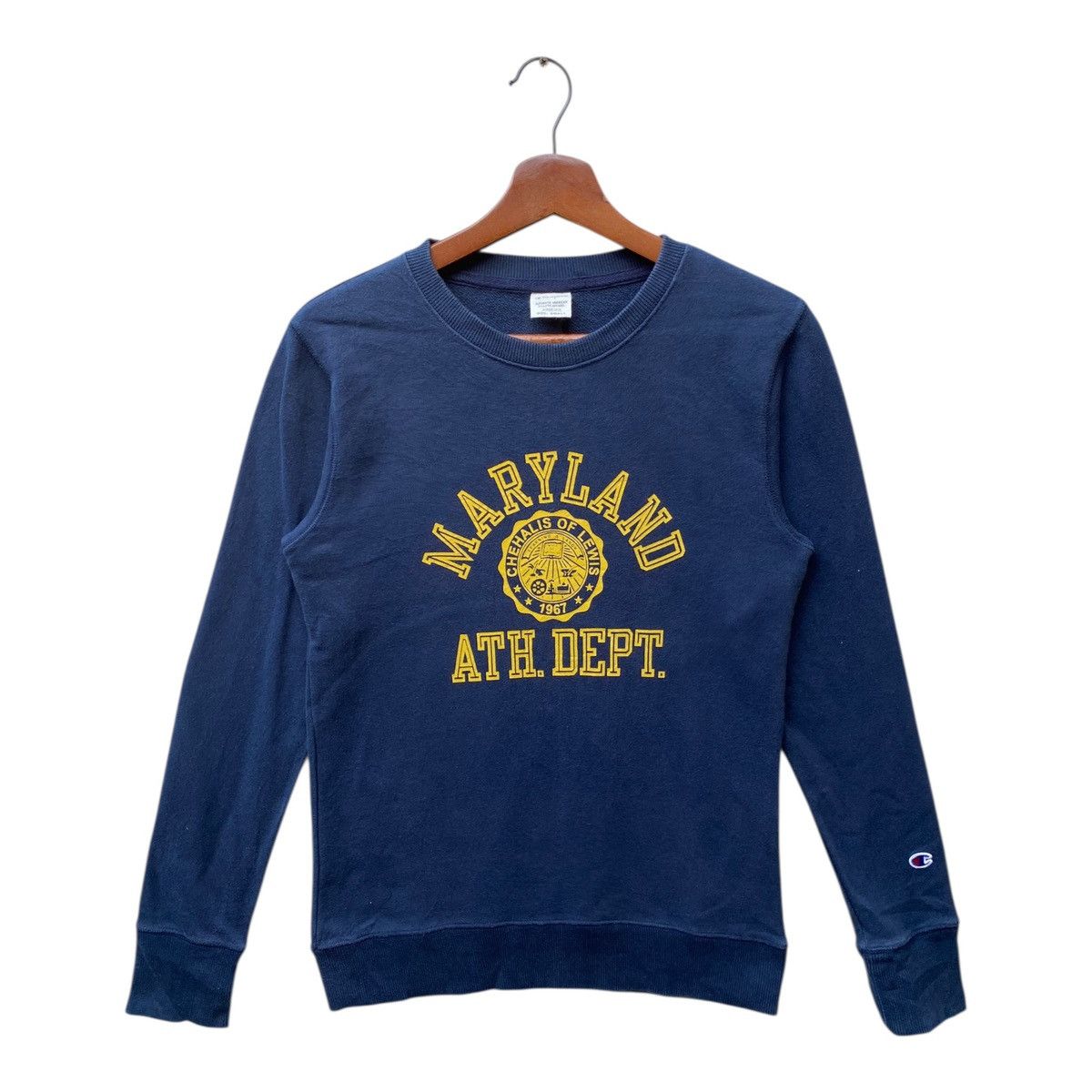 Champion Vintage Champion Maryland Sweatshirt Crewneck Size S Size S / US 4 / IT 40 - 1 Thumbnail