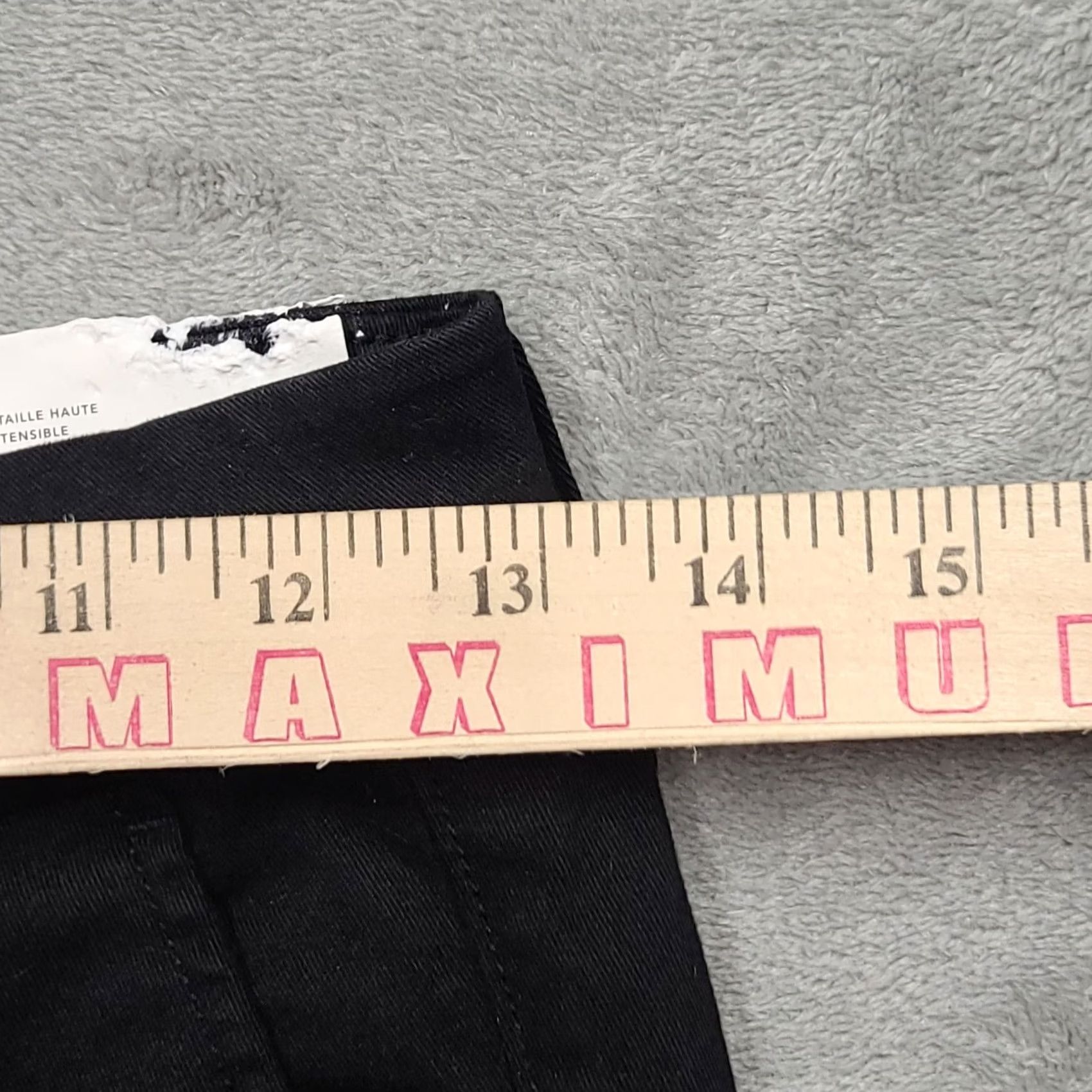 American Eagle Outfitters VINTAGE American Eagle Jeans Womens 25x27 Skinny High Rise Tapered Leg Super Stretch Jeans Black 90s Womens Size 42" / US 20 - 6 Thumbnail