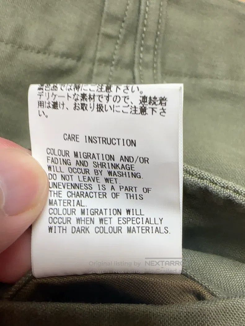 Nigel Cabourn Nigel Cabourn Ribbon trousers Military green Size US 34 / EU 50 - 7 Thumbnail