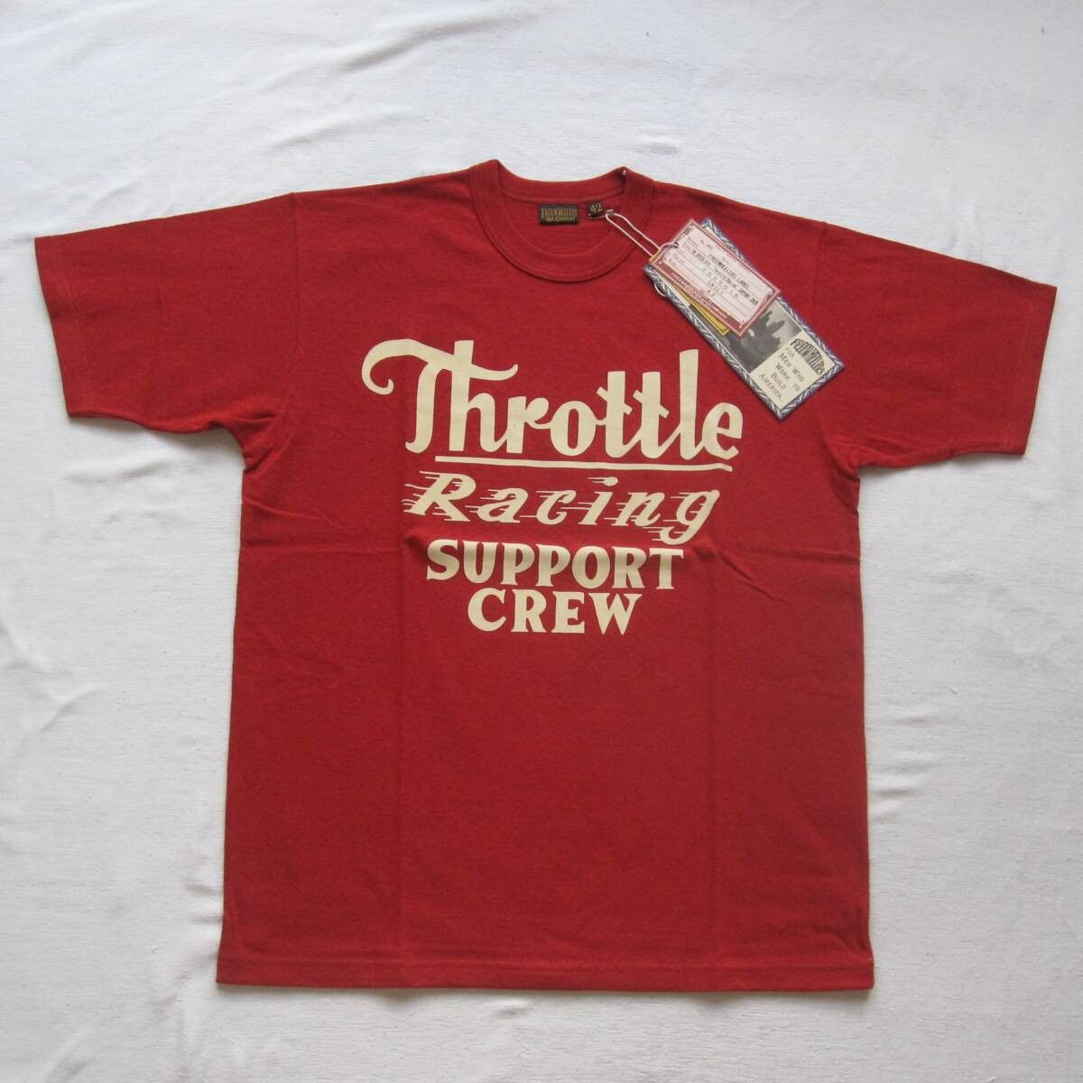 Freewheelers T-shirt "Throttle Racing" Size US L / EU 52-54 / 3 - 4 Thumbnail