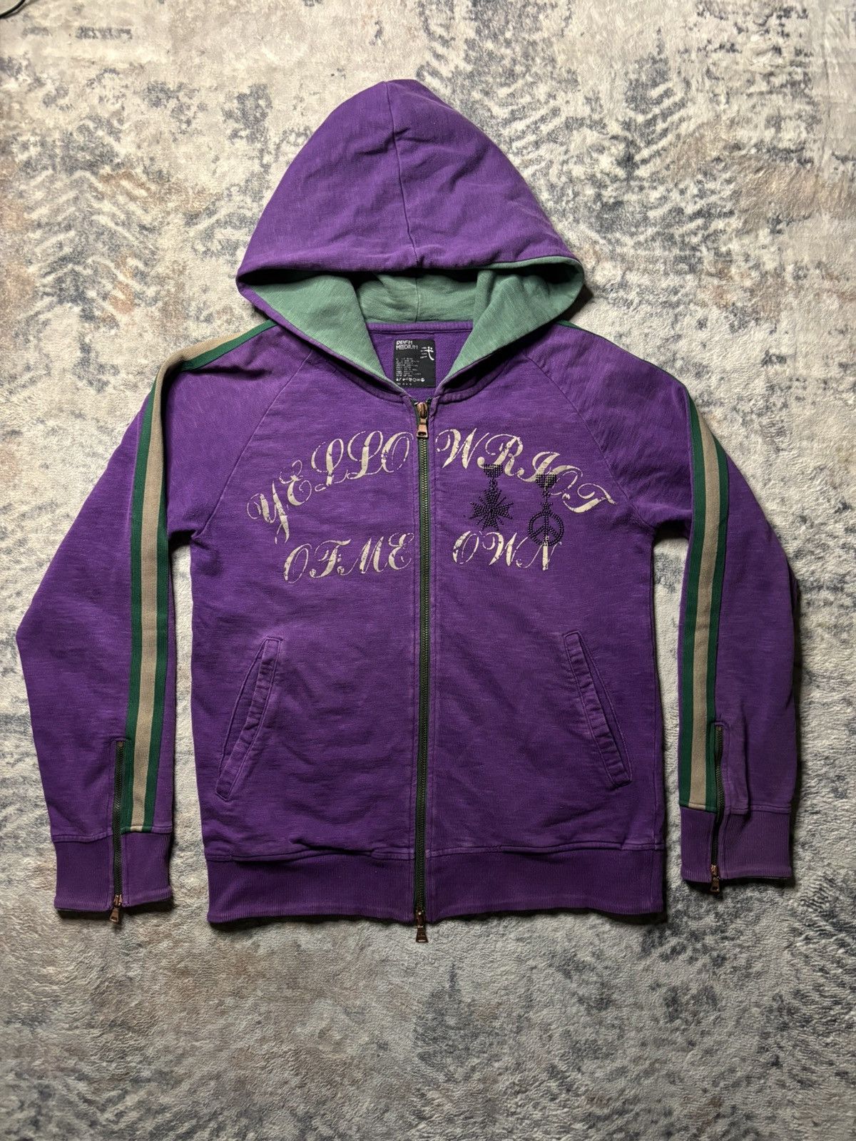 PPFM Ppfm Poem Zip Up Hoodie Size US M / EU 48-50 / 2 - 2 Thumbnail