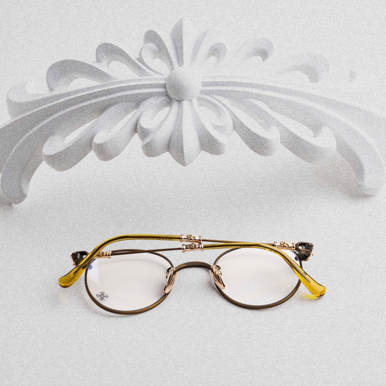 Chrome Hearts CHROME HEARTS BUBBA - A SAND-PLASTIC GLASSES Size ONE SIZE - 7 Thumbnail