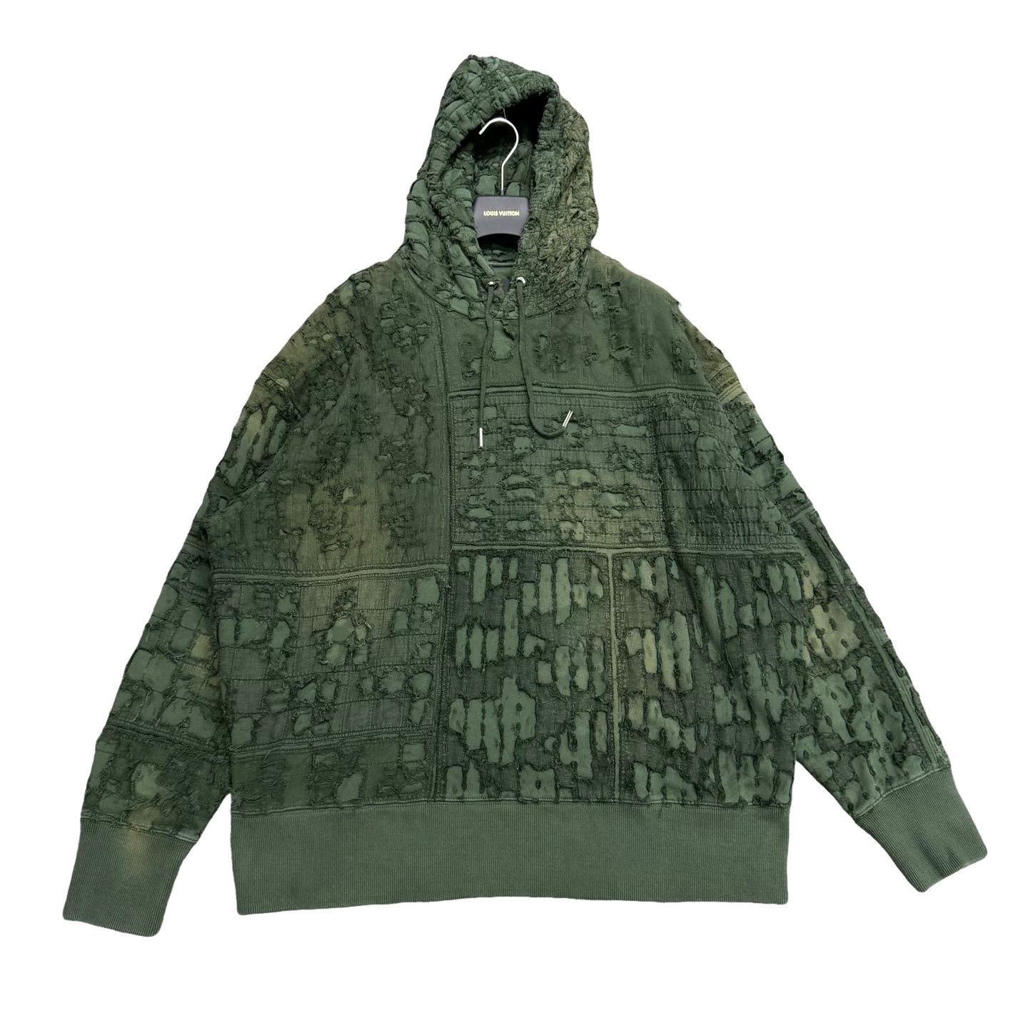 Givenchy Givenchy Distressed Boro Hoodie Size M Size US M / EU 48-50 / 2 - 1 Thumbnail