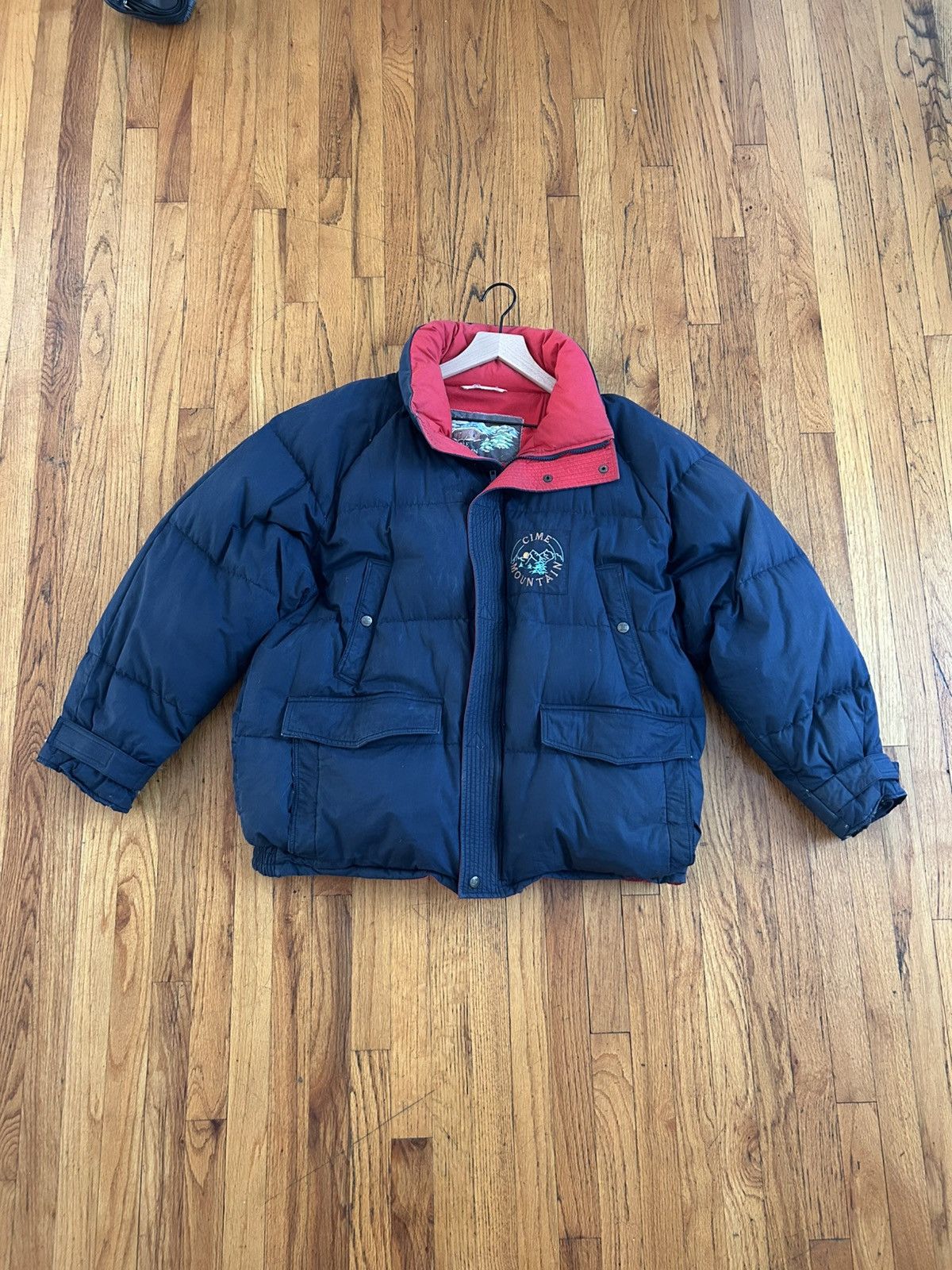 Vintage Vintage 1989 cime mountain heavy puffer jacket Size US L / EU 52-54 / 3 - 1 Thumbnail