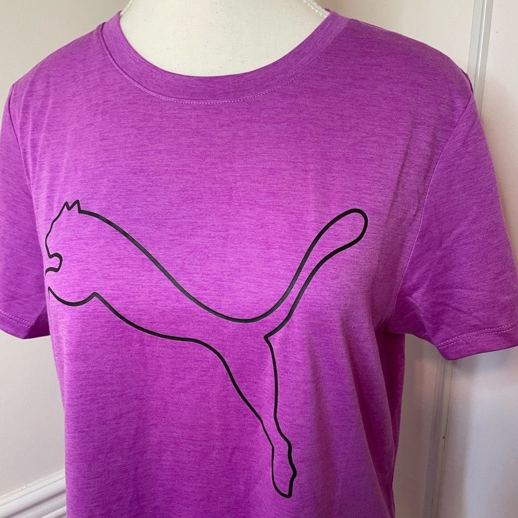 Puma NWT Puma Essential Logo Active Tee L Size L / US 10 / IT 46 - 6 Thumbnail