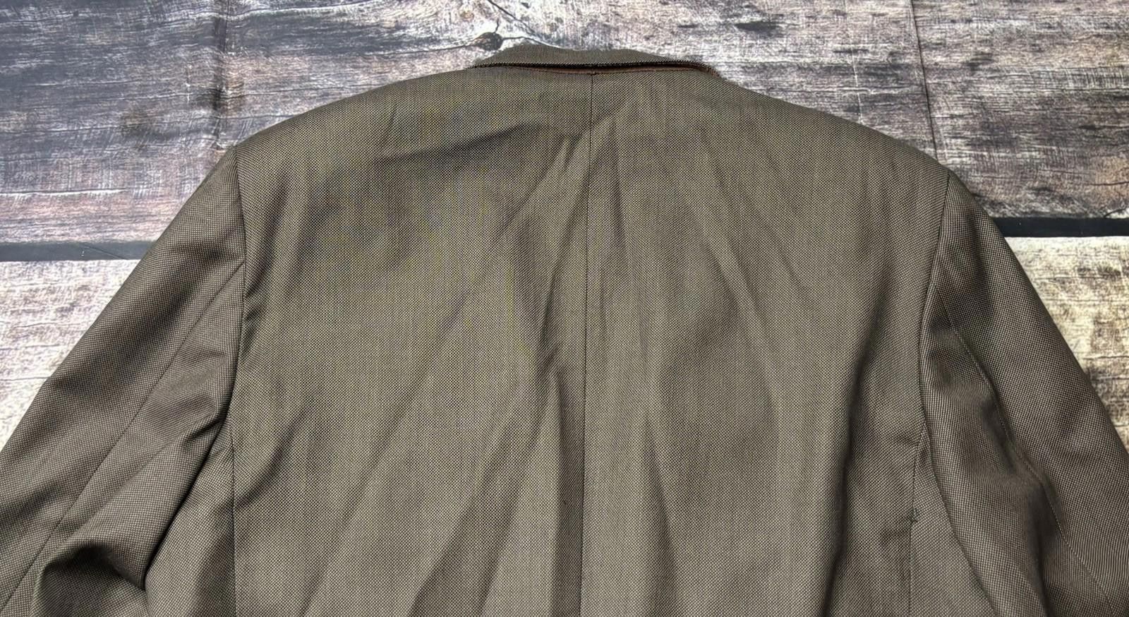 Hickey Freeman VTG Hickey Freeman Barneys New York Blazer Jacket Mens 46 Size 46R - 7 Thumbnail