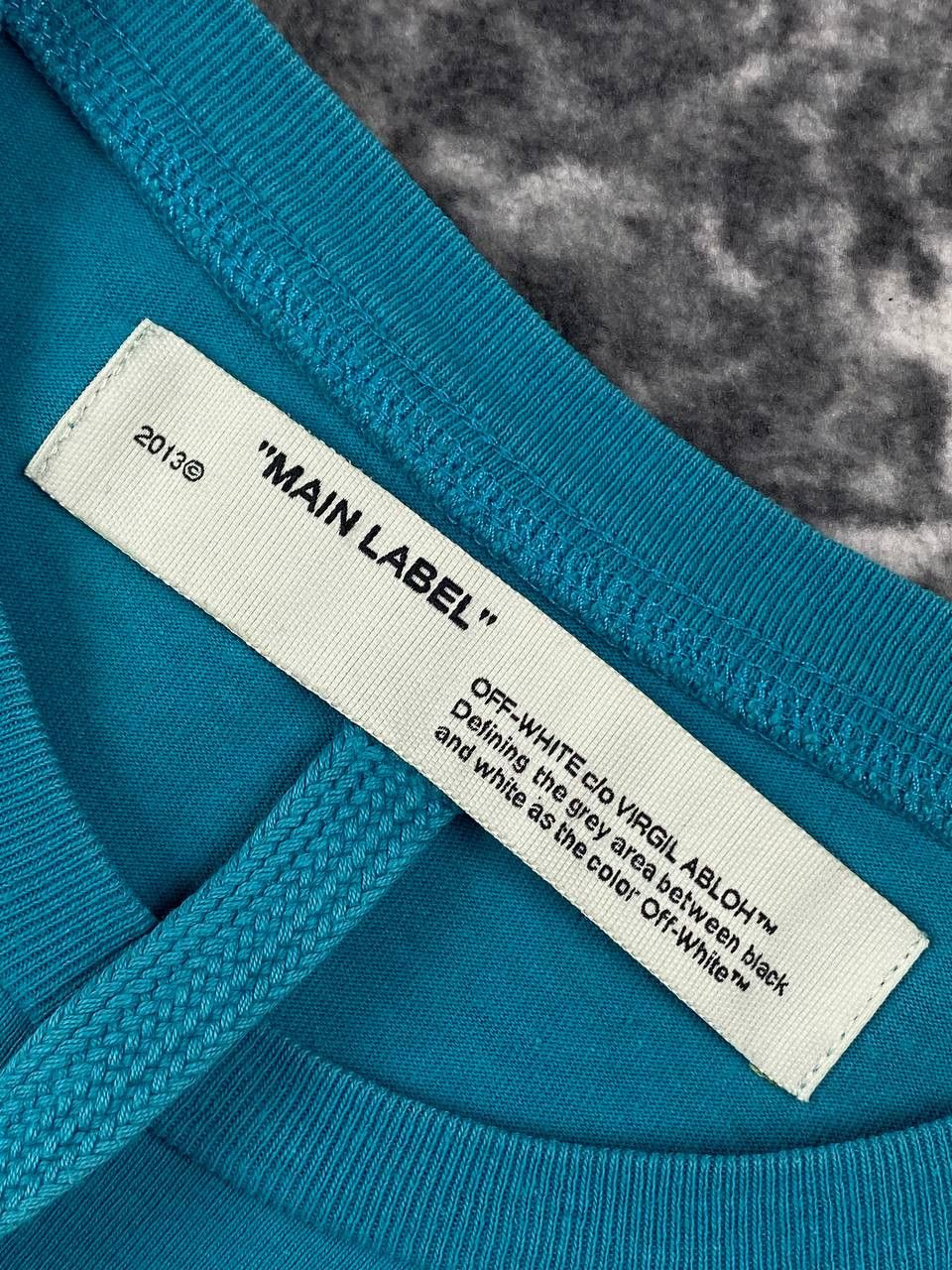 Off-White Off-White Tape Arrows Long Sleeve Big Logo Men Size XL Blue Size US XL / EU 56 / 4 - 17 Thumbnail