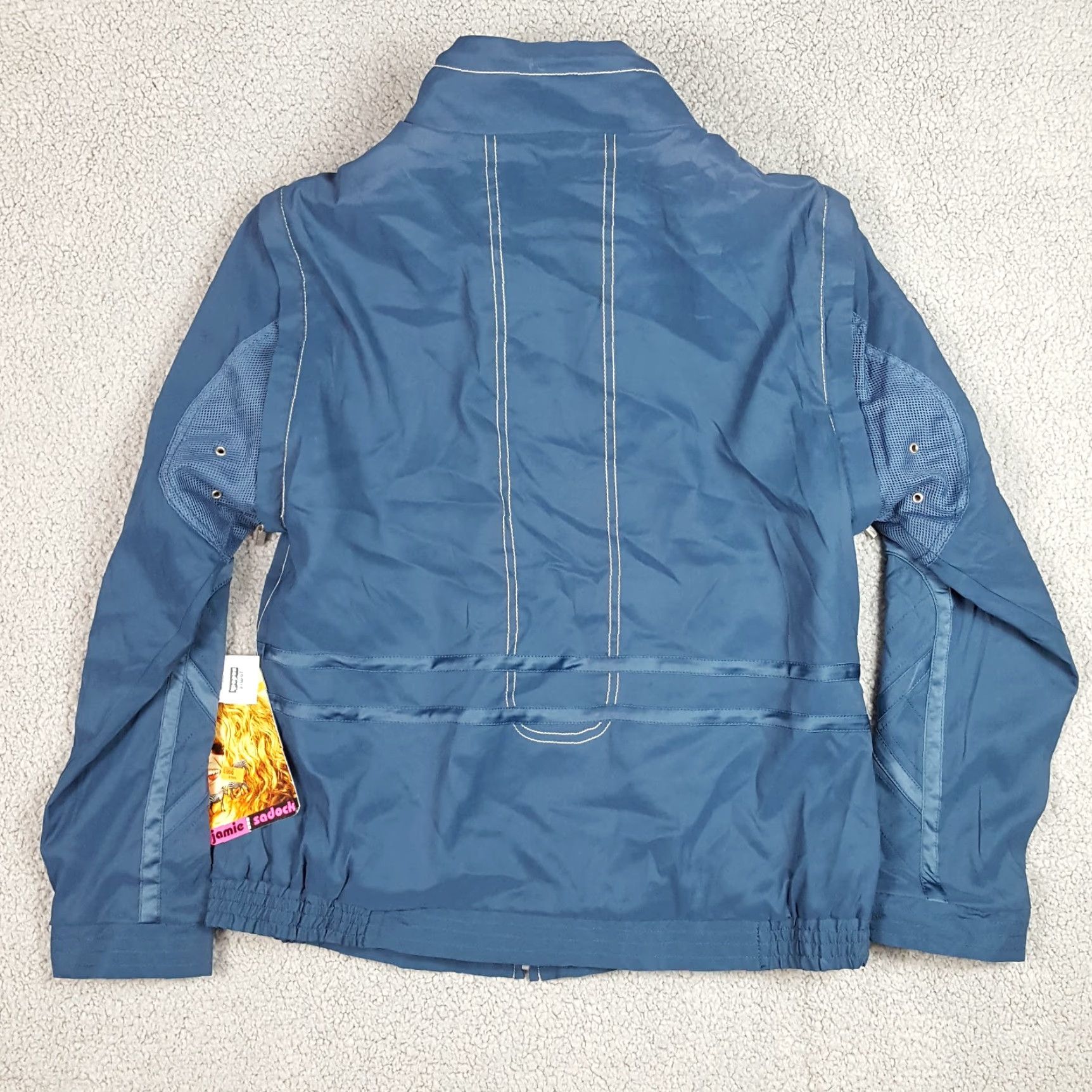 Vintage Y2K Tech Zipper Pocket Track Suit Women's Medium Retro 2 Piece Windbreaker Pants Size 32" / US 10 / IT 46 - 5 Thumbnail