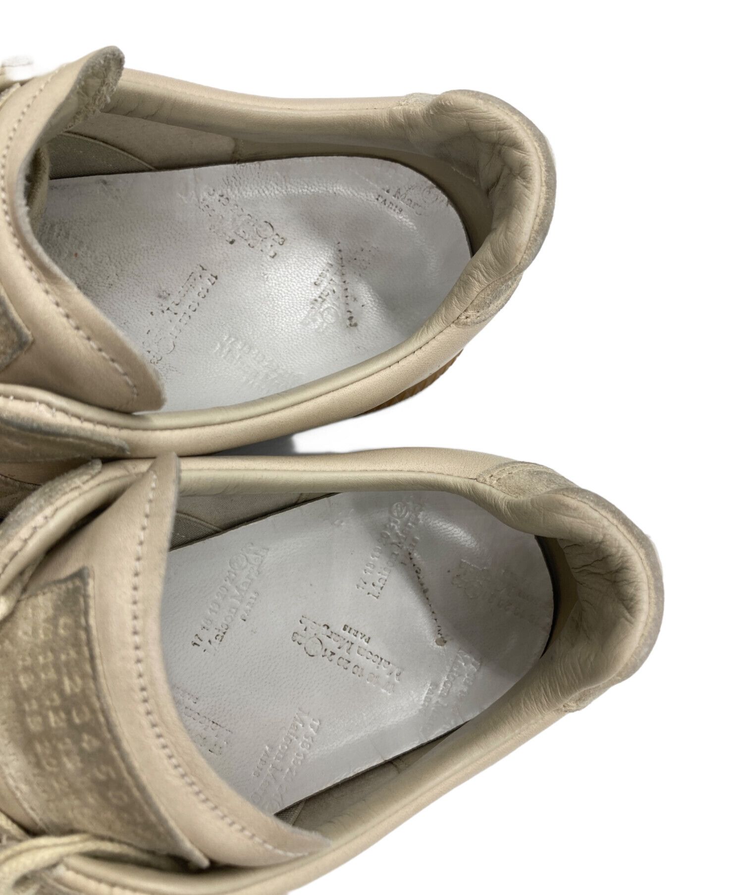 Maison Margiela Maison Margiela Low Top German Trainers Beige 42 Size US 9 / EU 42 - 9 Thumbnail