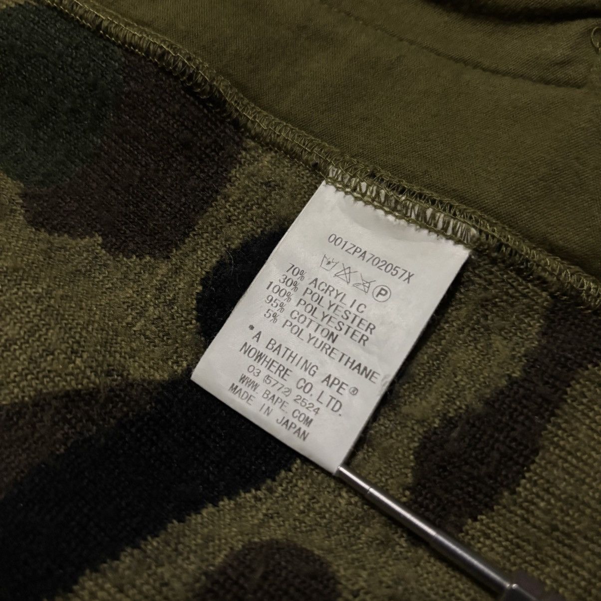 Bape Bape 1st Camo Boa Fleece Jacket Size XS / US 0-2 / IT 36-38 - 11 Thumbnail