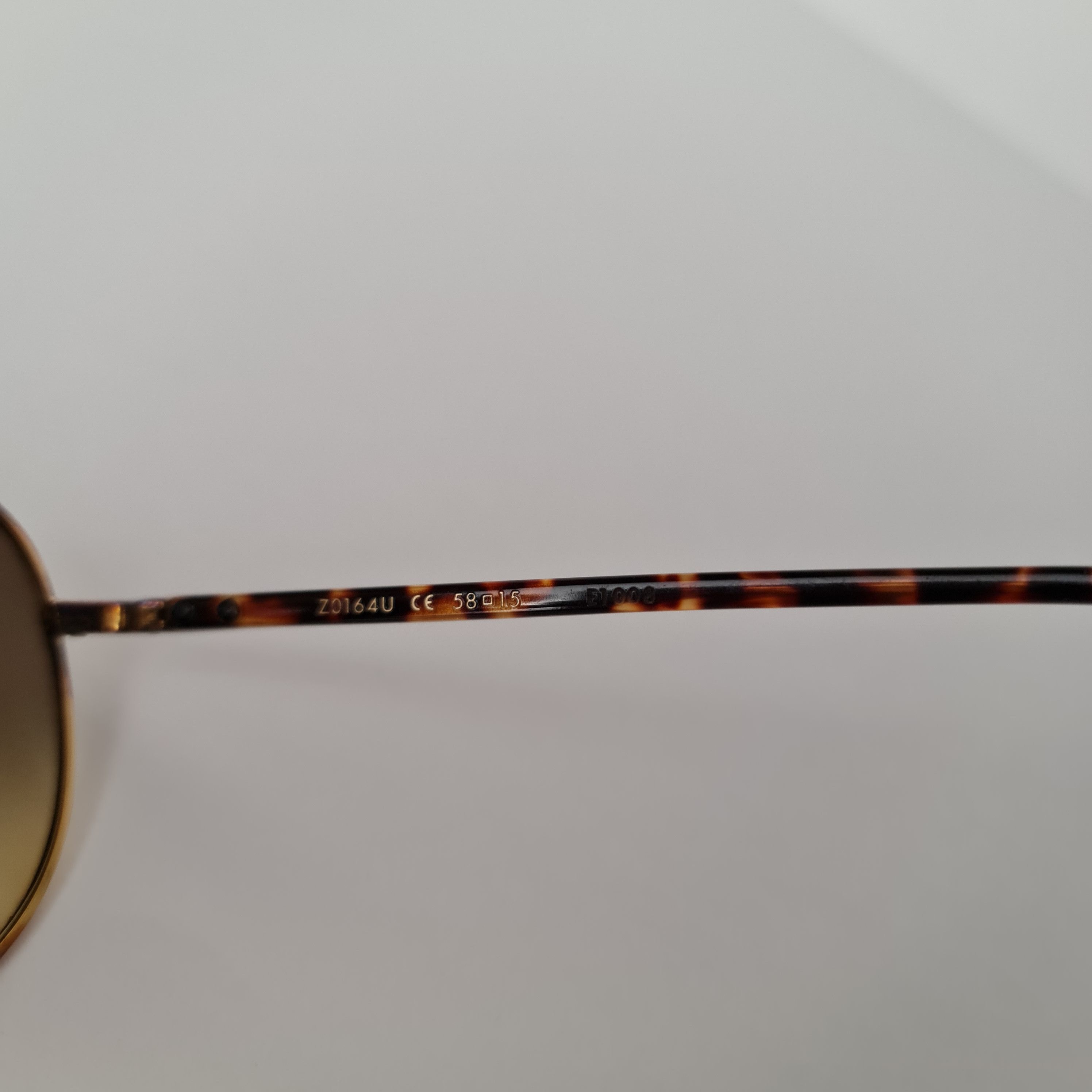 Louis Vuitton Louis Vuitton Goldtone Monogram Pilote Sunglasses Size ONE SIZE - 8 Thumbnail