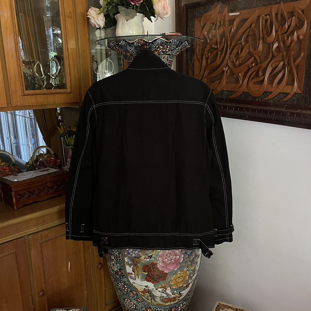 If Six Was Nine Zugue+ Bondage Double Buckle Neck Punk Jacket Size US L / EU 52-54 / 3 - 6 Thumbnail
