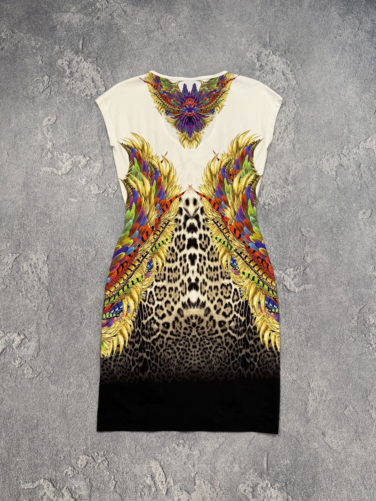 Just Cavalli Just Cavalli Vintage Printed Leopard Dress Size M / US 6-8 / IT 42-44 - 2 Thumbnail