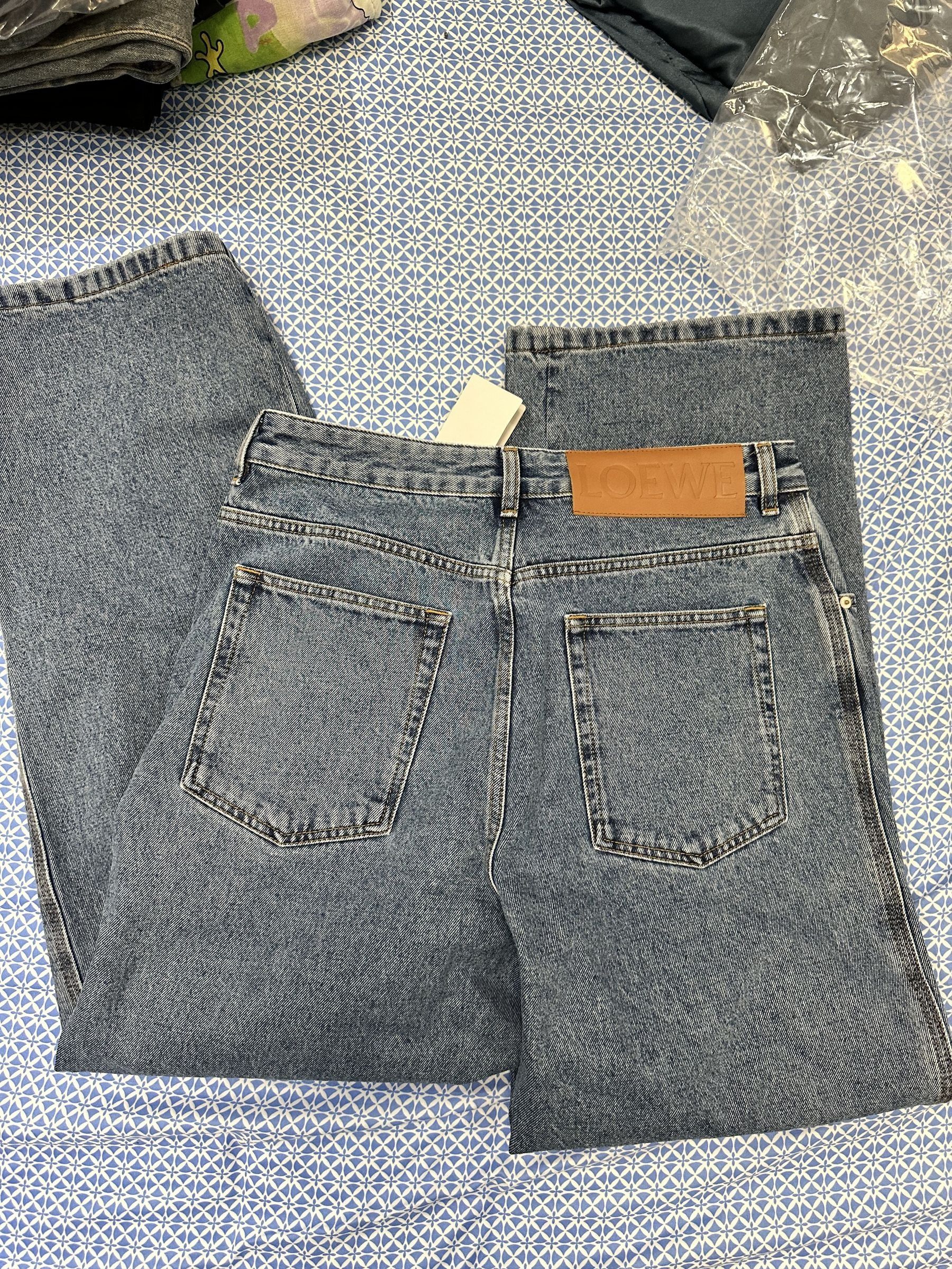 Loewe Anagram Baggy Jeans Size US 34 / EU 50 - 9 Thumbnail