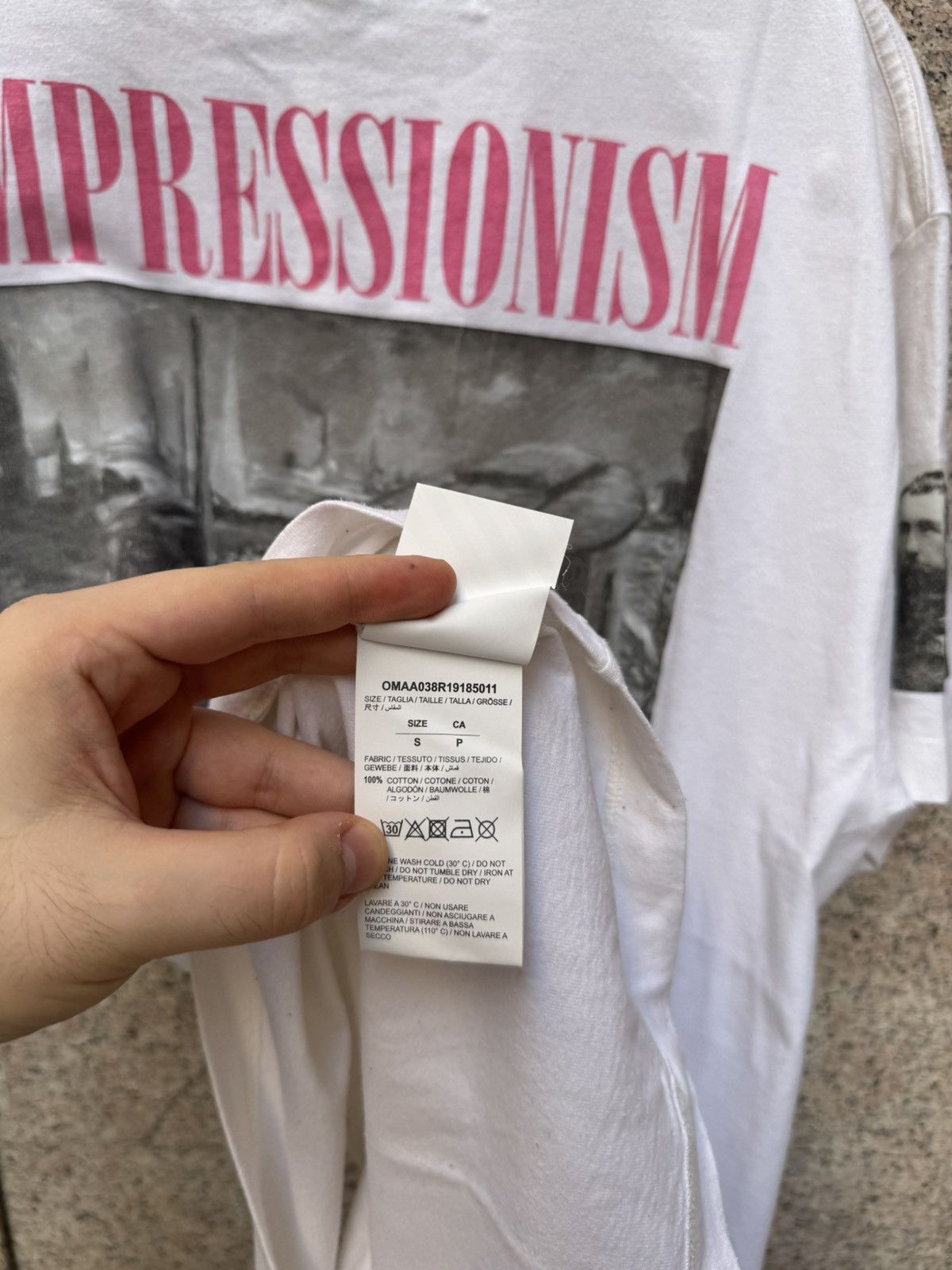 Off-White Off-White Impressionism 99 Tee – FW19 – Taglia S fit over Size US S / EU 44-46 / 1 - 11 Thumbnail