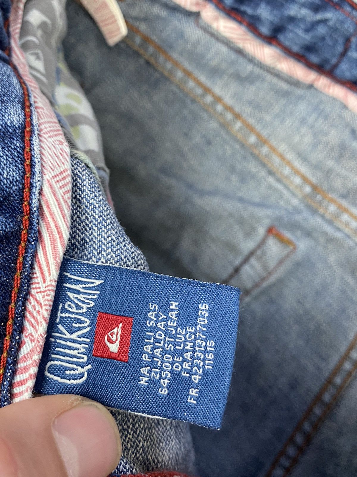 Quiksilver Quiksilver Relaxed Fit Distresed Denim quikjean skate Size US 33 - 10 Thumbnail