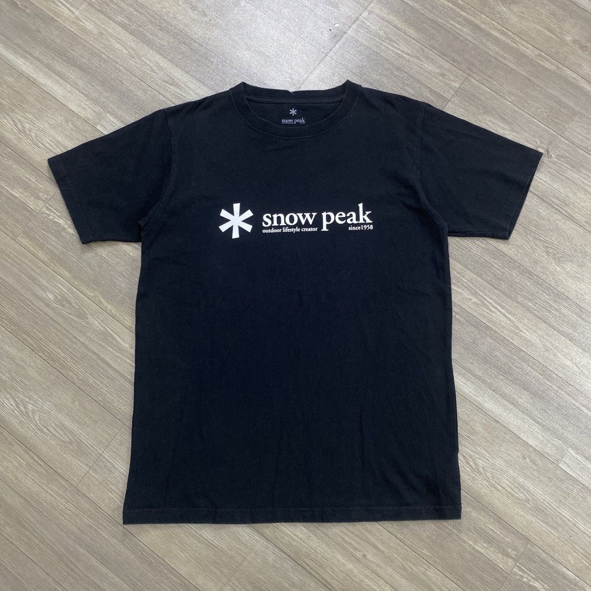 Snow Peak 2000s Snow Peak USA Anniversary 60th Spellout Logo Tee Size US M / EU 48-50 / 2 - 1 Thumbnail