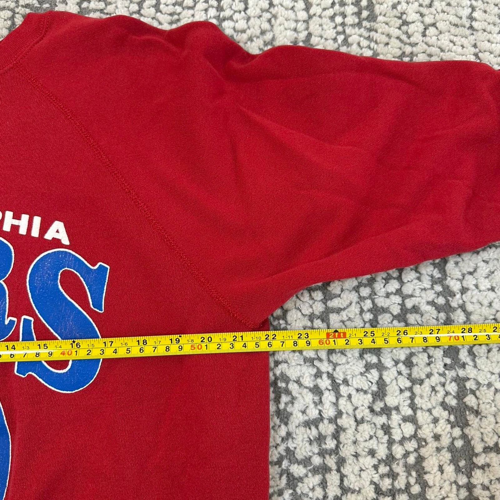 NBA × Vintage Vintage Philadelphia 76ers Sweatshirt Size US L / EU 52-54 / 3 - 5 Thumbnail