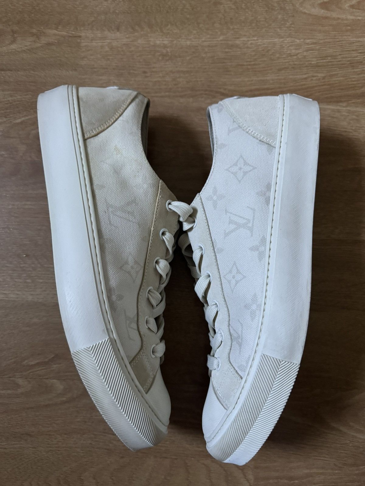 Fragment Design × Louis Vuitton Louis Vuitton x Fragment Low Top Shoes Size US 9.5 / EU 42-43 - 2 Thumbnail